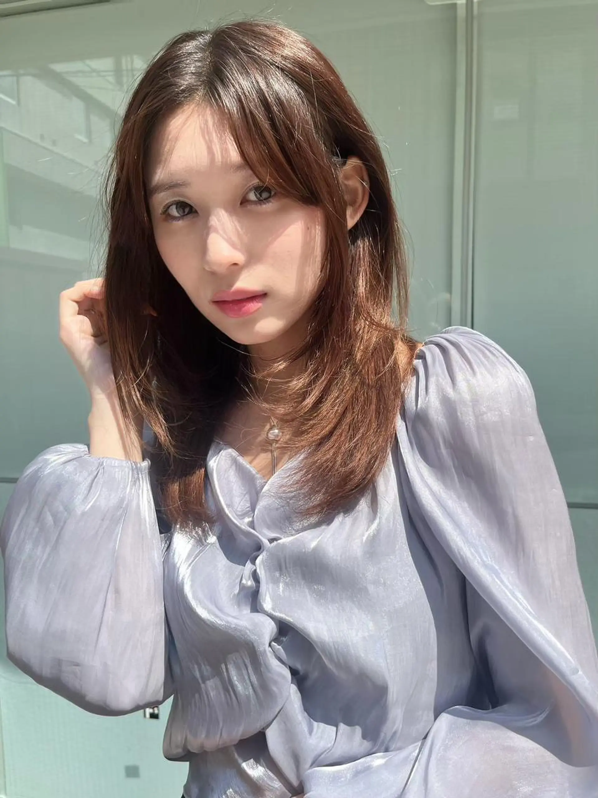 カラー カット ヘッドスパ ヘアセット 愛され抜け感ヘア 💘仙台美容室のヘアスタイル