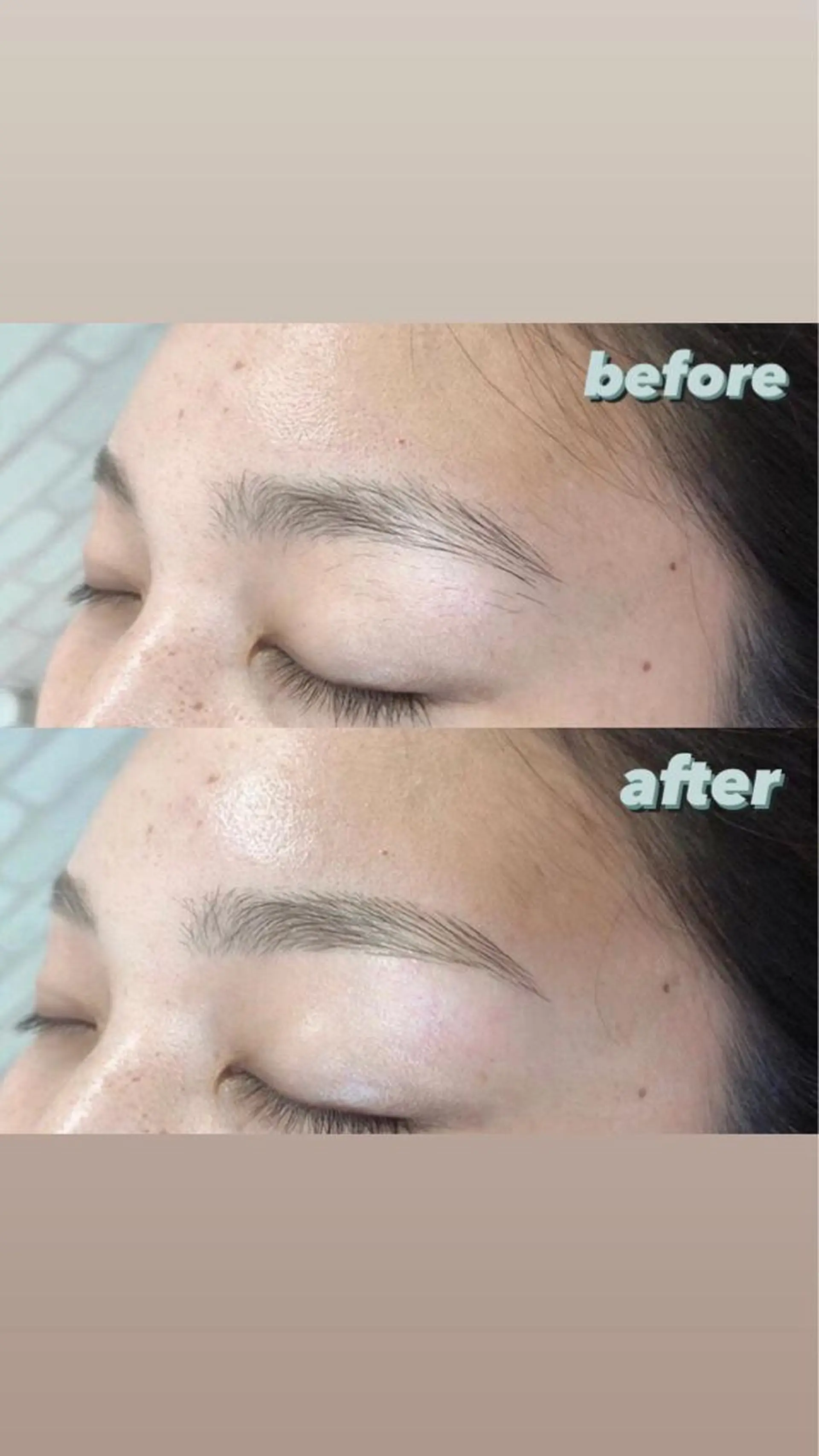 マツエク・マツパ ベッキーラッシュ銀座店所属・小松 由季の眉毛・アイブロウイメージ