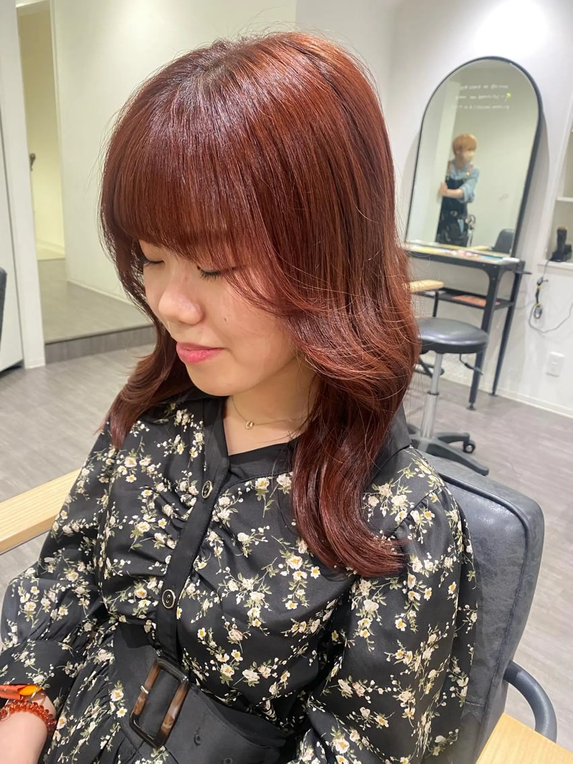 セミロング カット ヘアカラー cocotte🌿 amaneのヘアスタイル