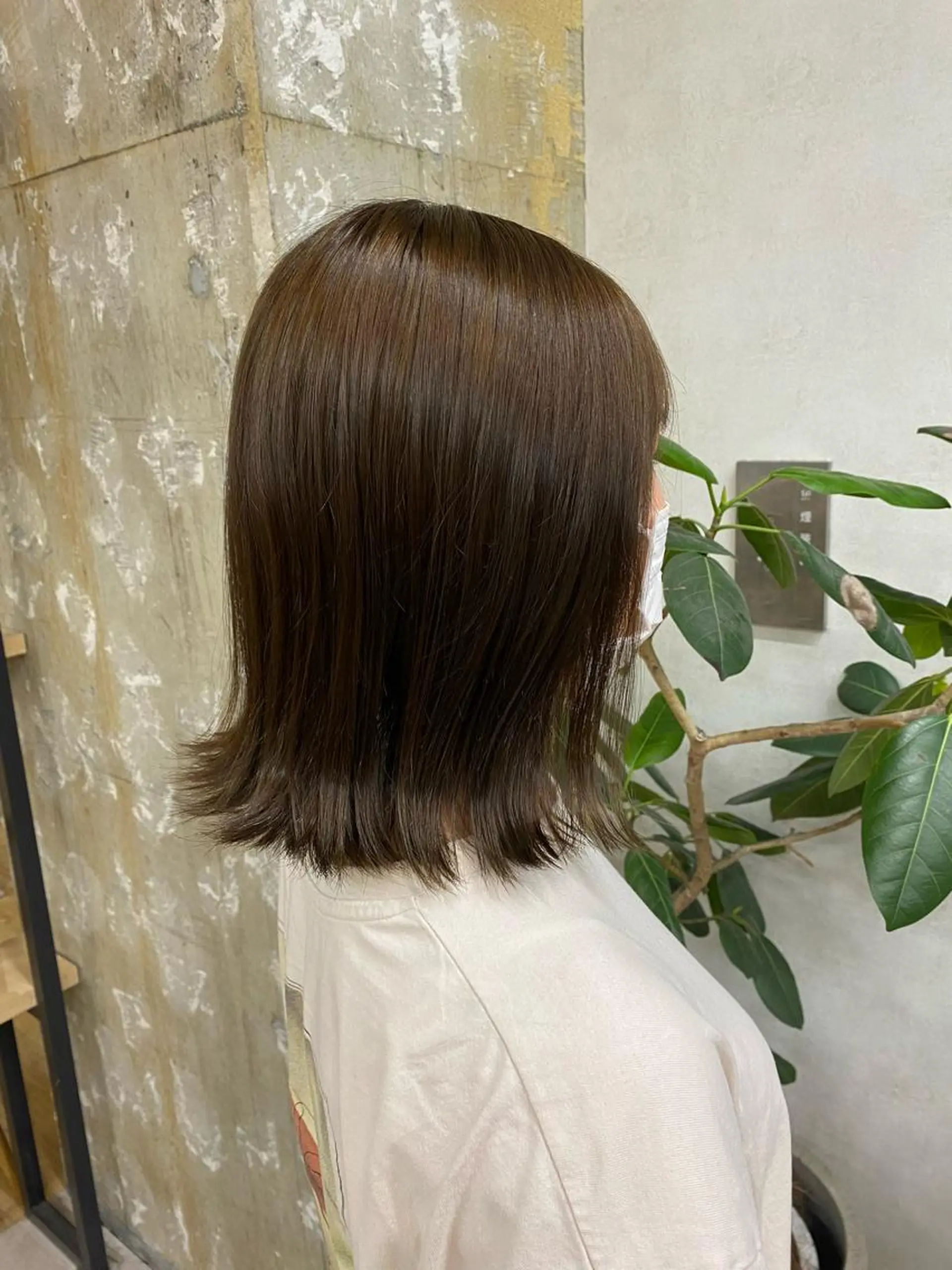 ミディアム Misaki ║ツヤカラーのヘアスタイル