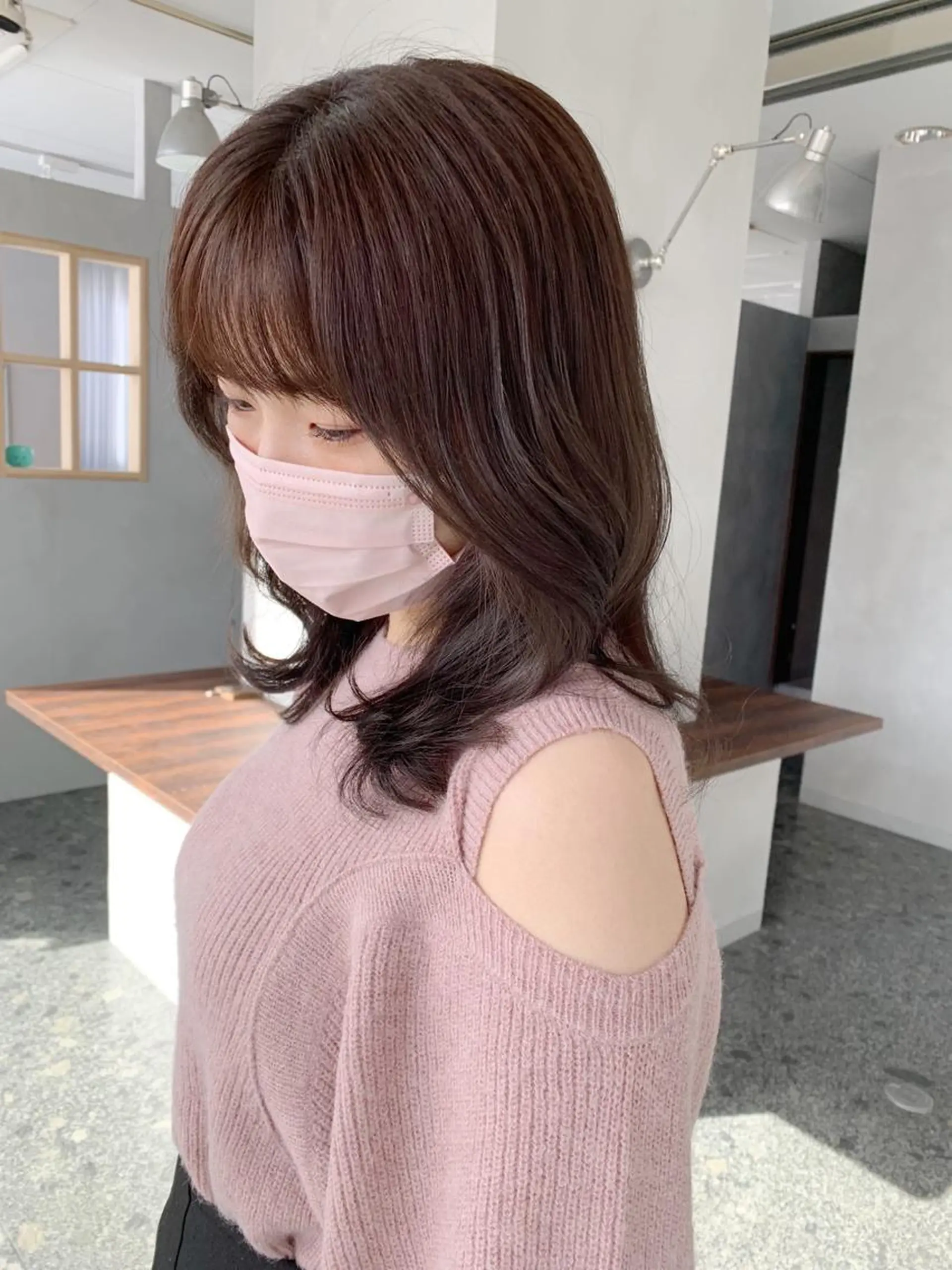 ミディアム カラー flocci🌙 フロクシのヘアスタイル