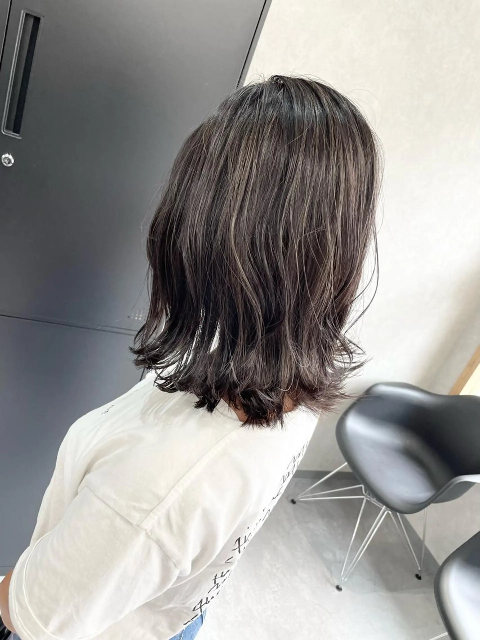 ミディアム 外国人風カラー ハイライト 韓国風ヘア レイヤーカット カット ヘアカラー AN'TIA小作所属・AN'TIA小作代表 ⭐︎kazuma⭐︎のヘアスタイル