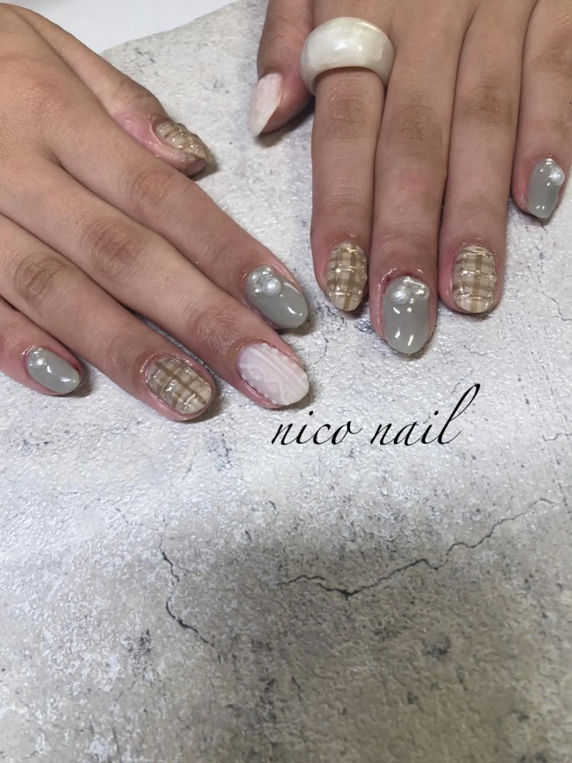 ネイル 香芝市ネイルサロン nico nailのネイルデザイン