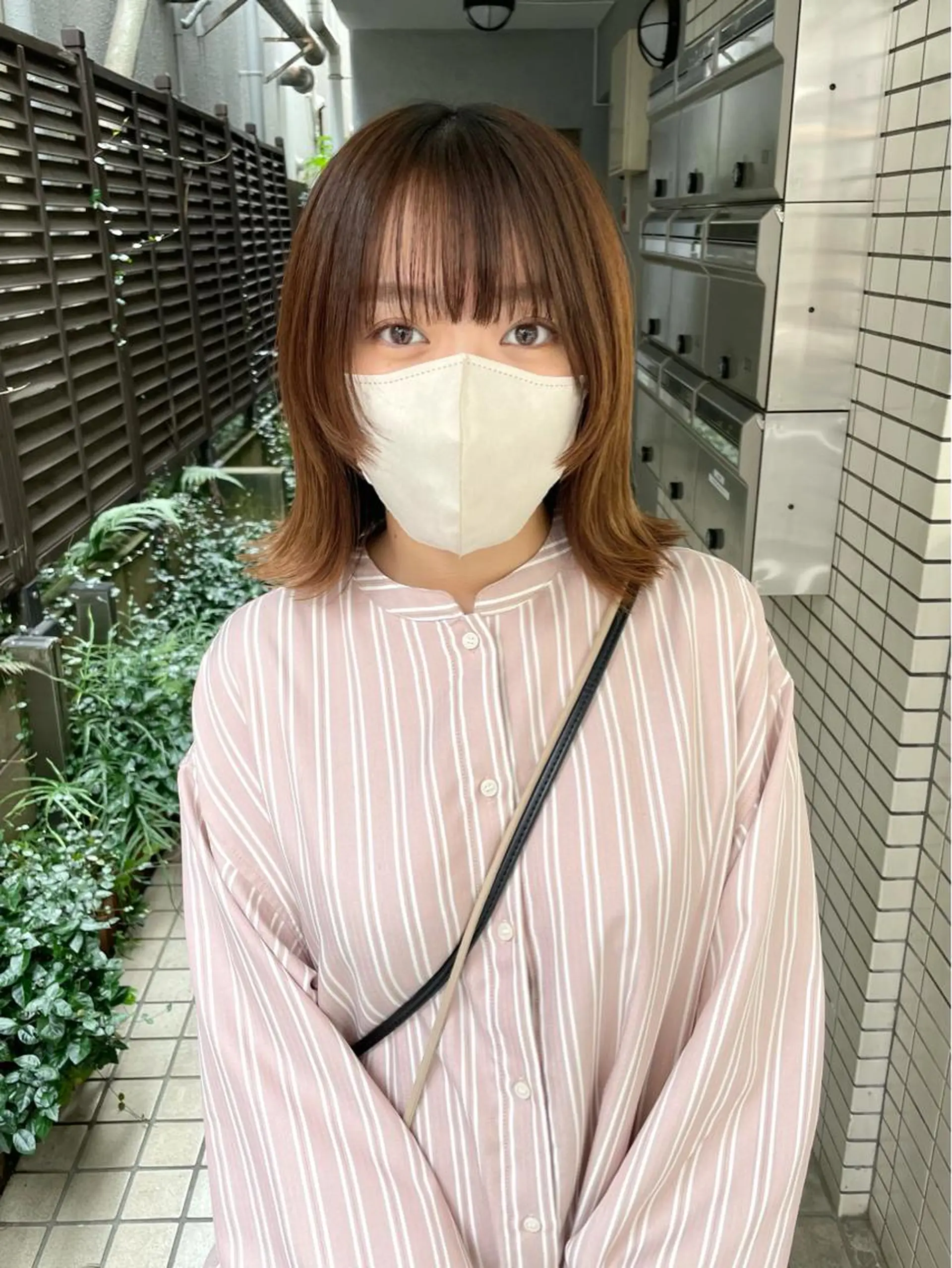 ミディアム カラー 銀座No.1髪質改善 縮毛矯正/本木のヘアスタイル