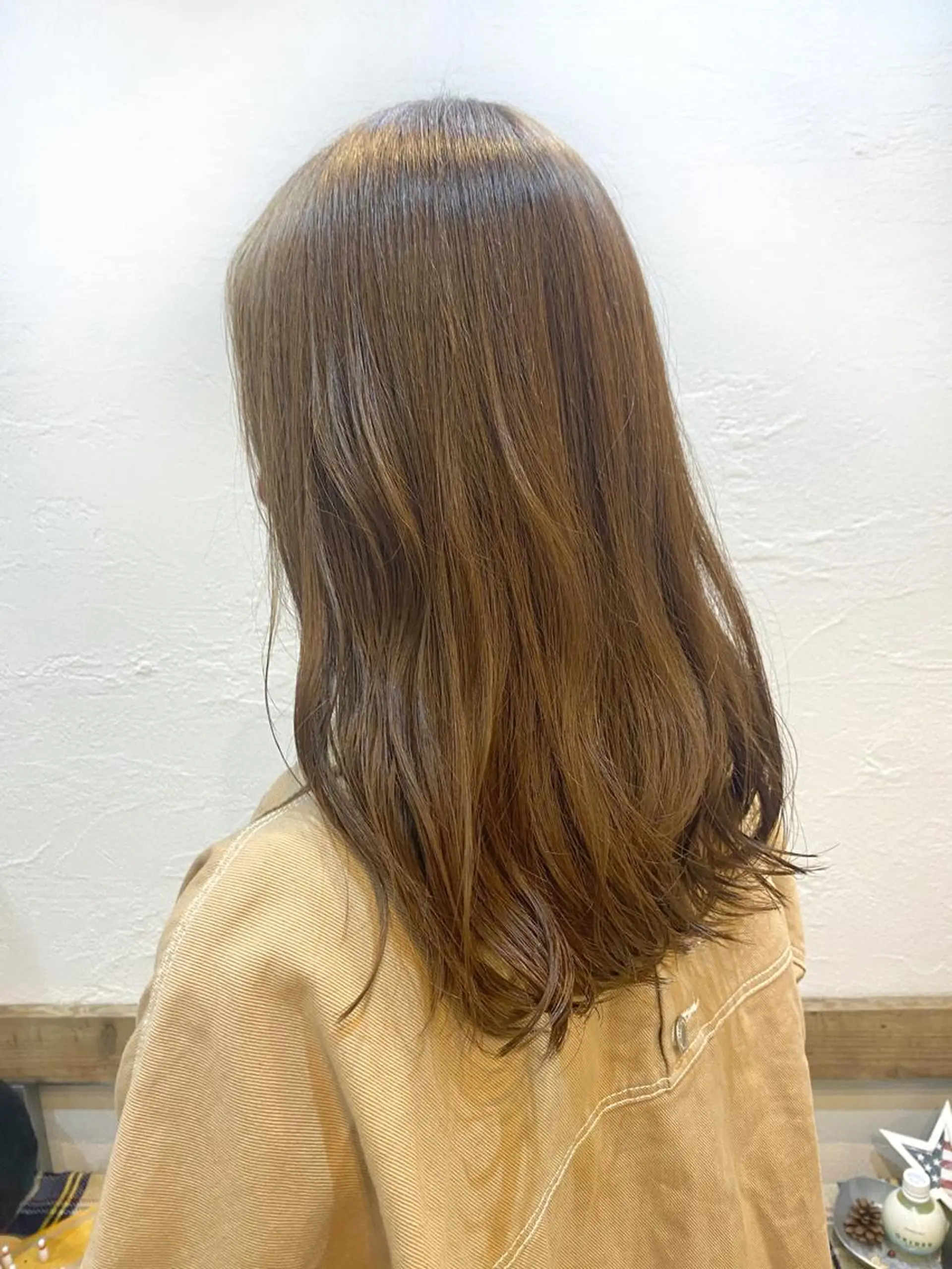 ロング カラー ベージュカラー ブリーチ 透明感カラー ブリーチなしカラー 学生 カット ヘアカラー トリートメント 韓国ヘア☁️ mitsukiのヘアスタイル