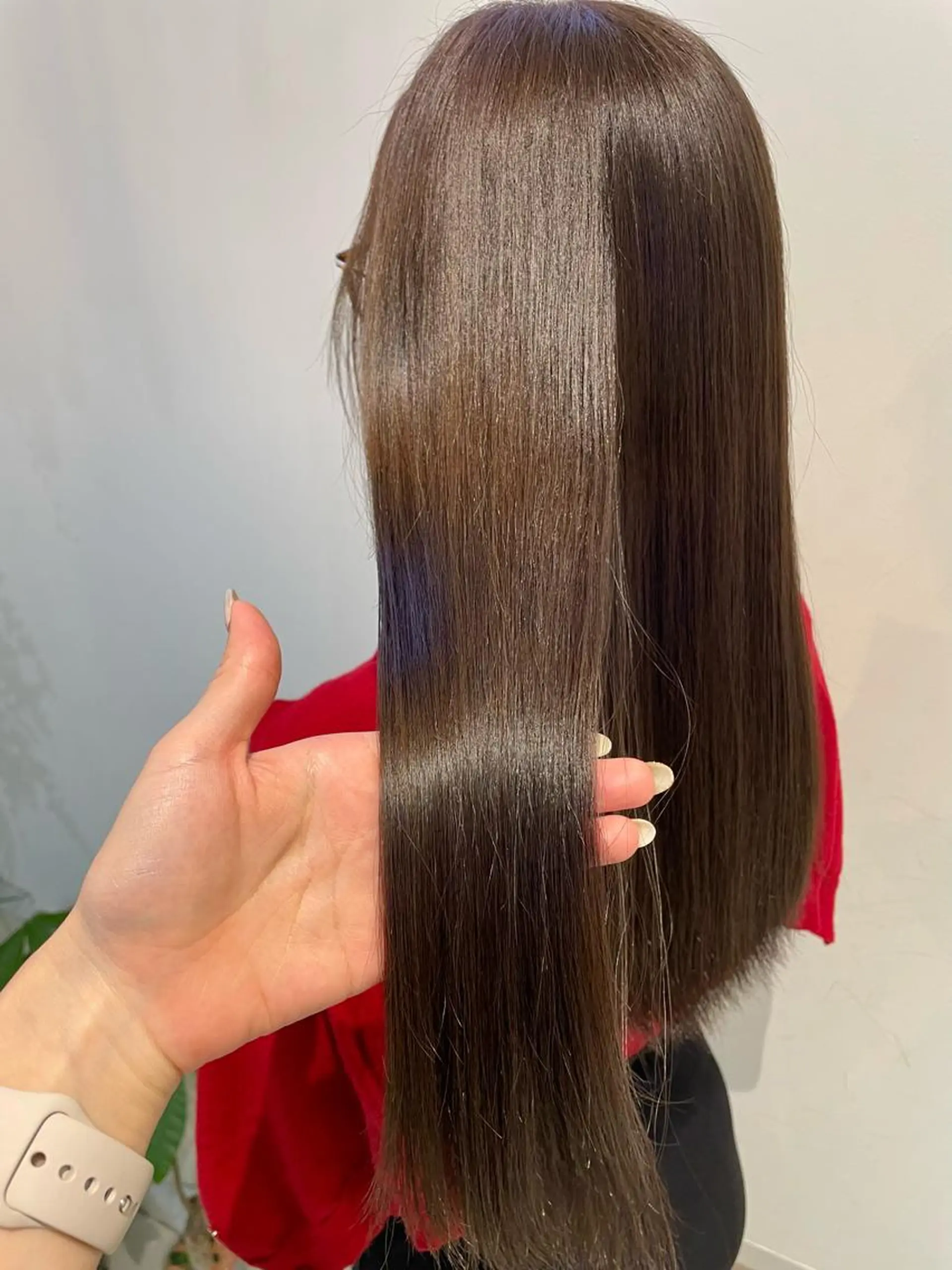 ロング カット ヘアカラー トリートメント 透明感カラー🪄 髪質改善♡田中みづきのヘアスタイル