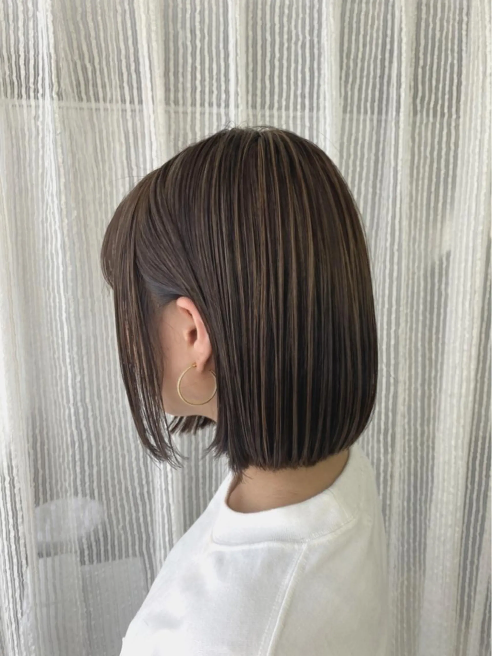 ミディアム カラー 美容室 ソンリエのヘアスタイル