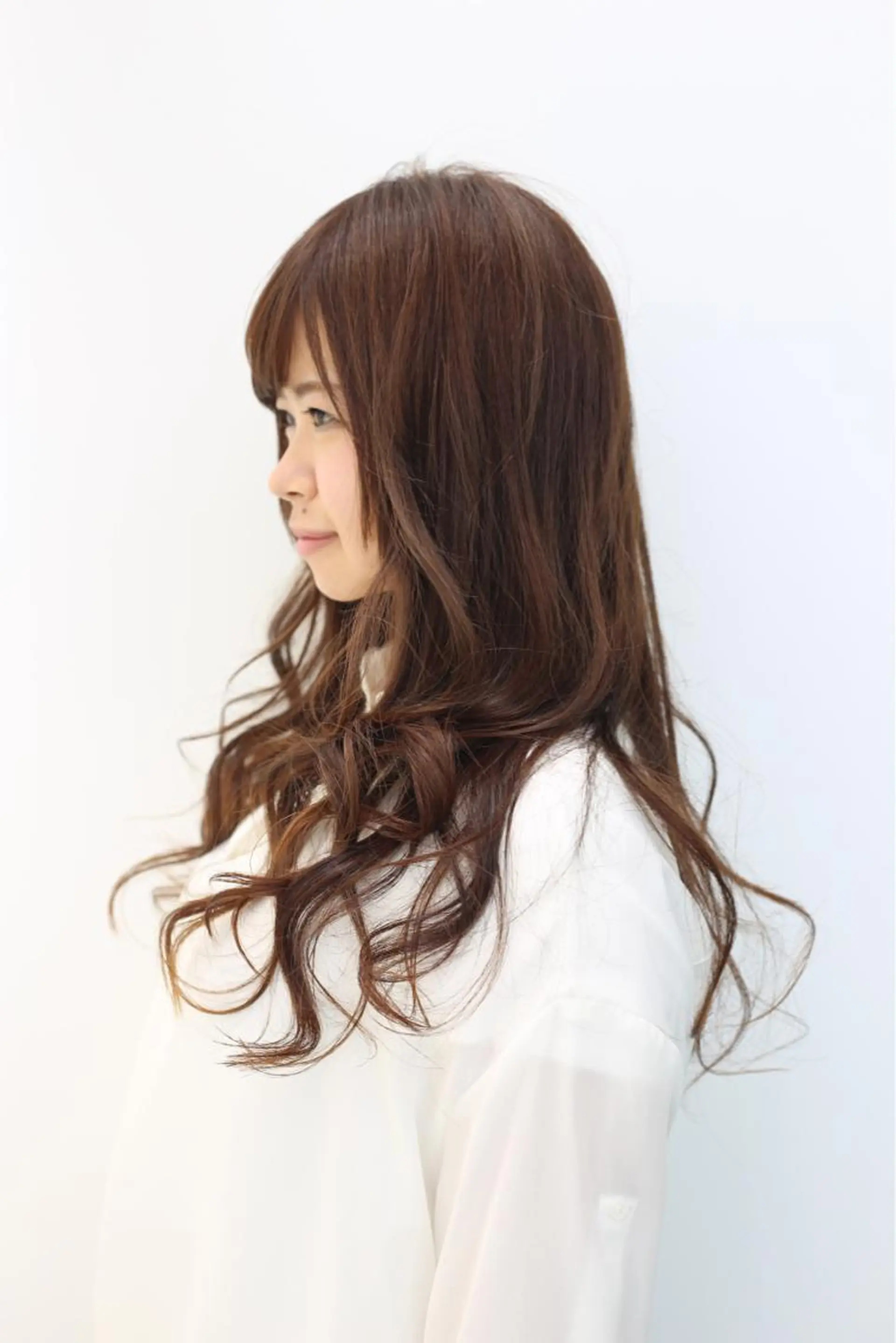 ミディアム セミロング ロング カラー ロング Re:ta KANZOのヘアスタイル