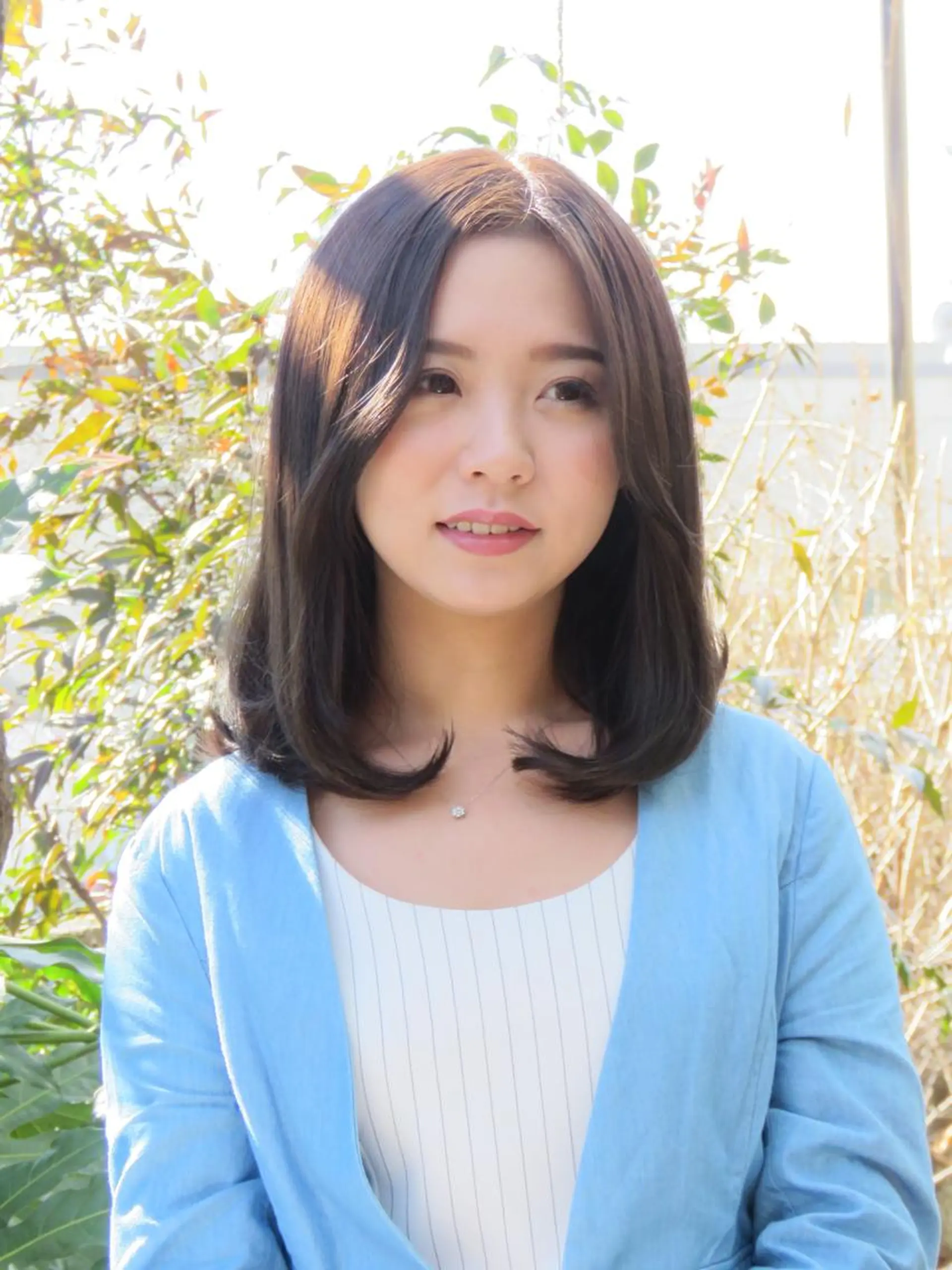 セミロング ＠kutsu tetsuoのヘアスタイル