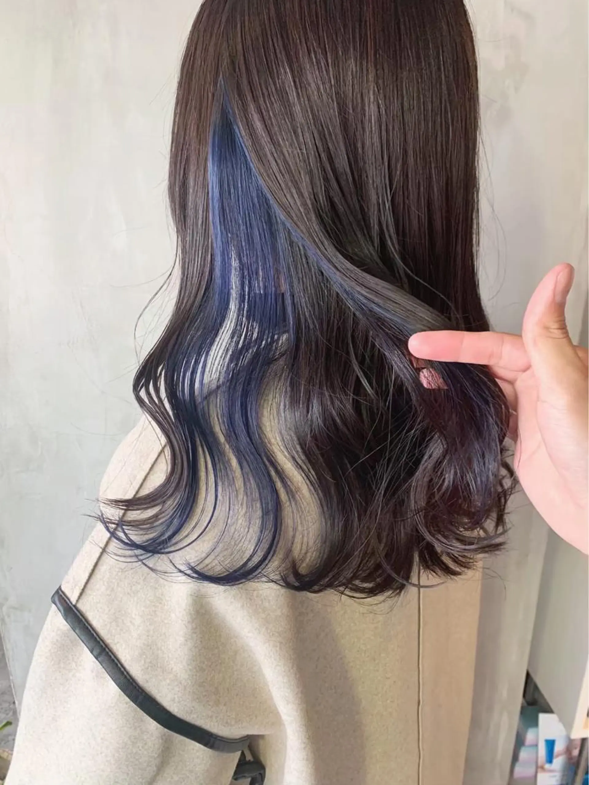 セミロング カラー カット ヘアカラー Life salon SAKURAのヘアスタイル