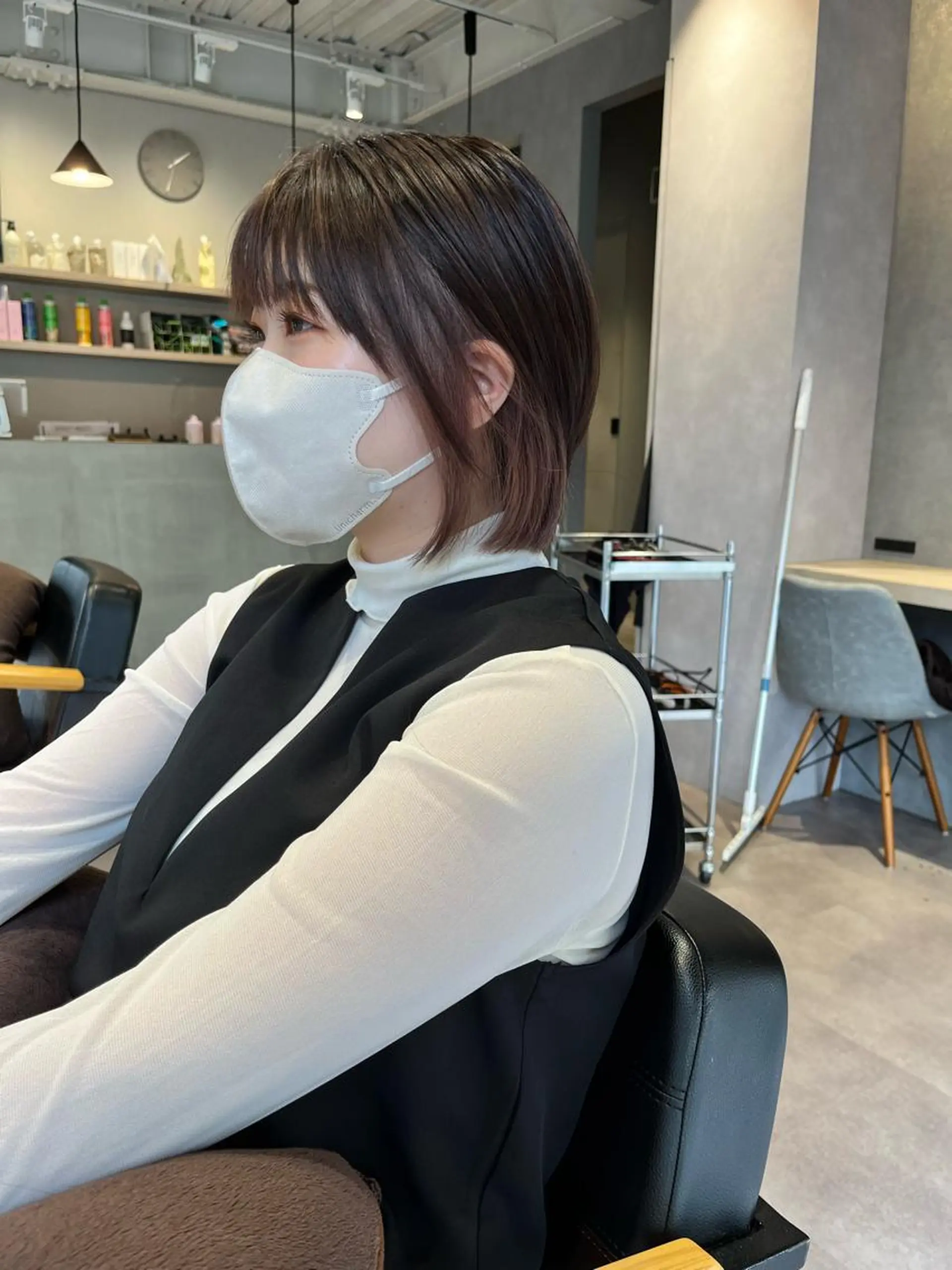 ショート カット ヘアカラー ヘッドスパ 佐藤優太朗 似合わせ/髪質改善のヘアスタイル