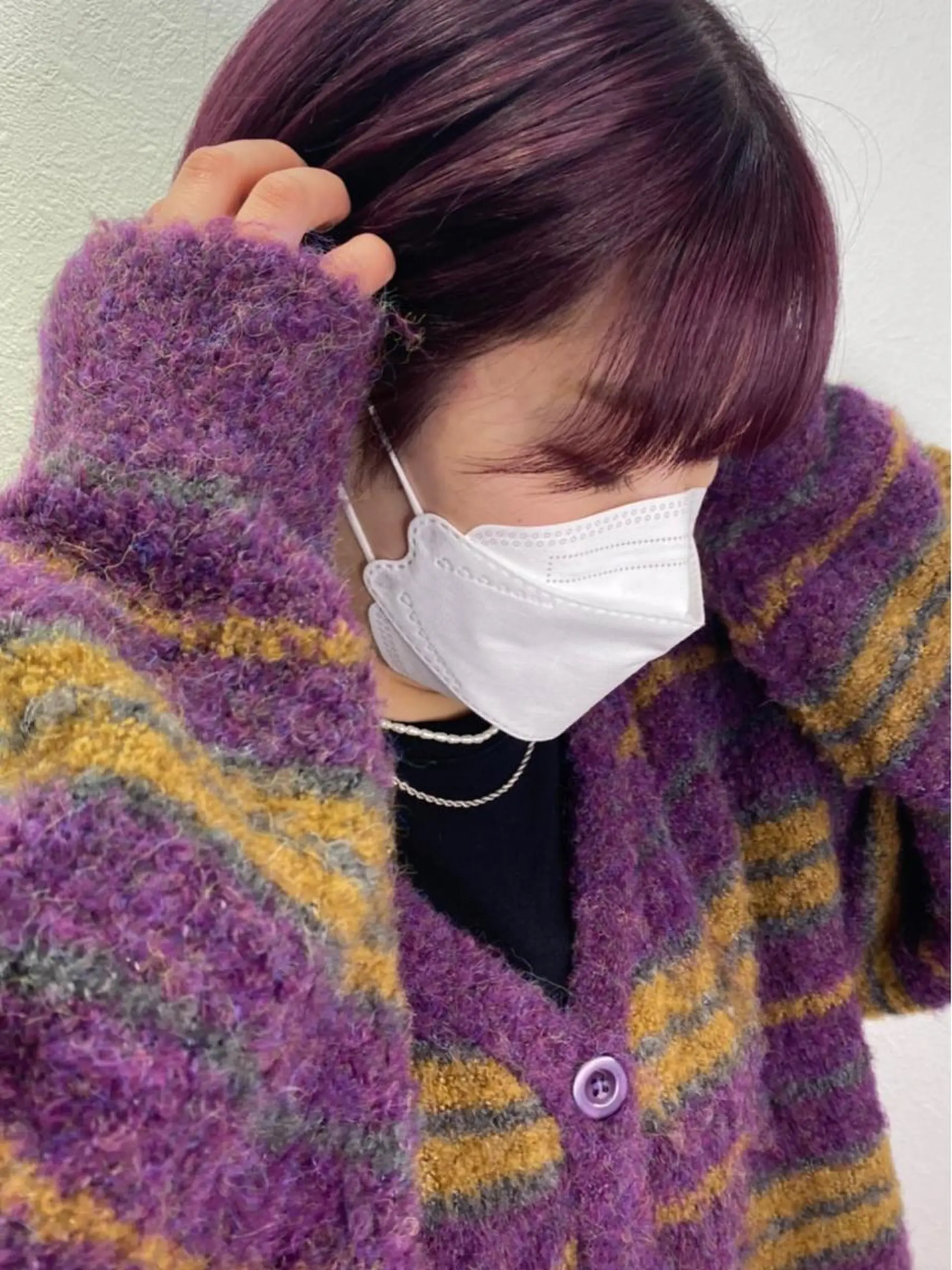 ショート カラー hair salon dot.tokyo color所属・MANAMI 🥀ウルフカットのヘアスタイル