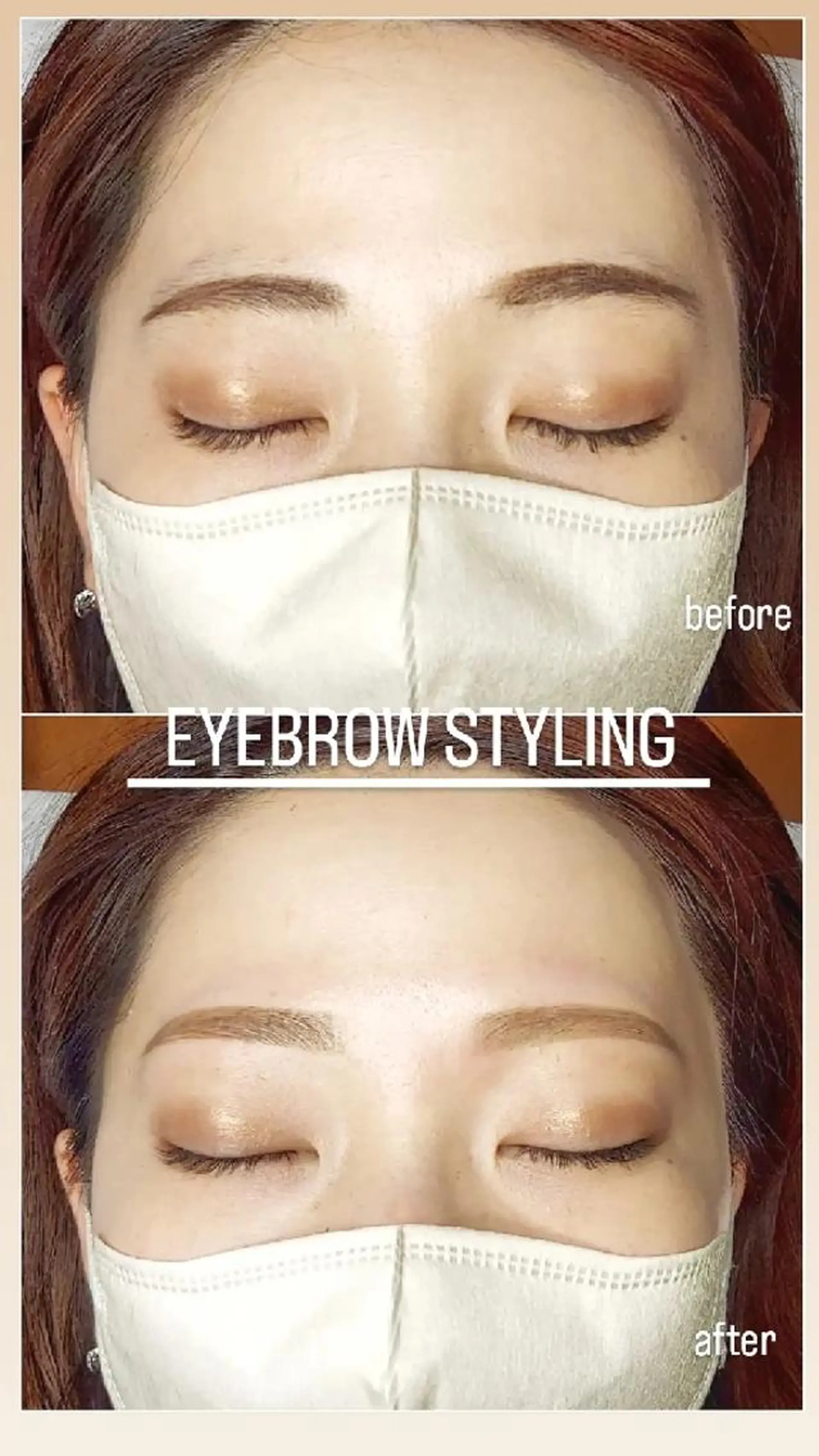 アイブロウ ワックス脱毛 眉カット その他(アイブロウ) U_la所属・U_la [ウーラ] 片岡の眉毛・アイブロウイメージ