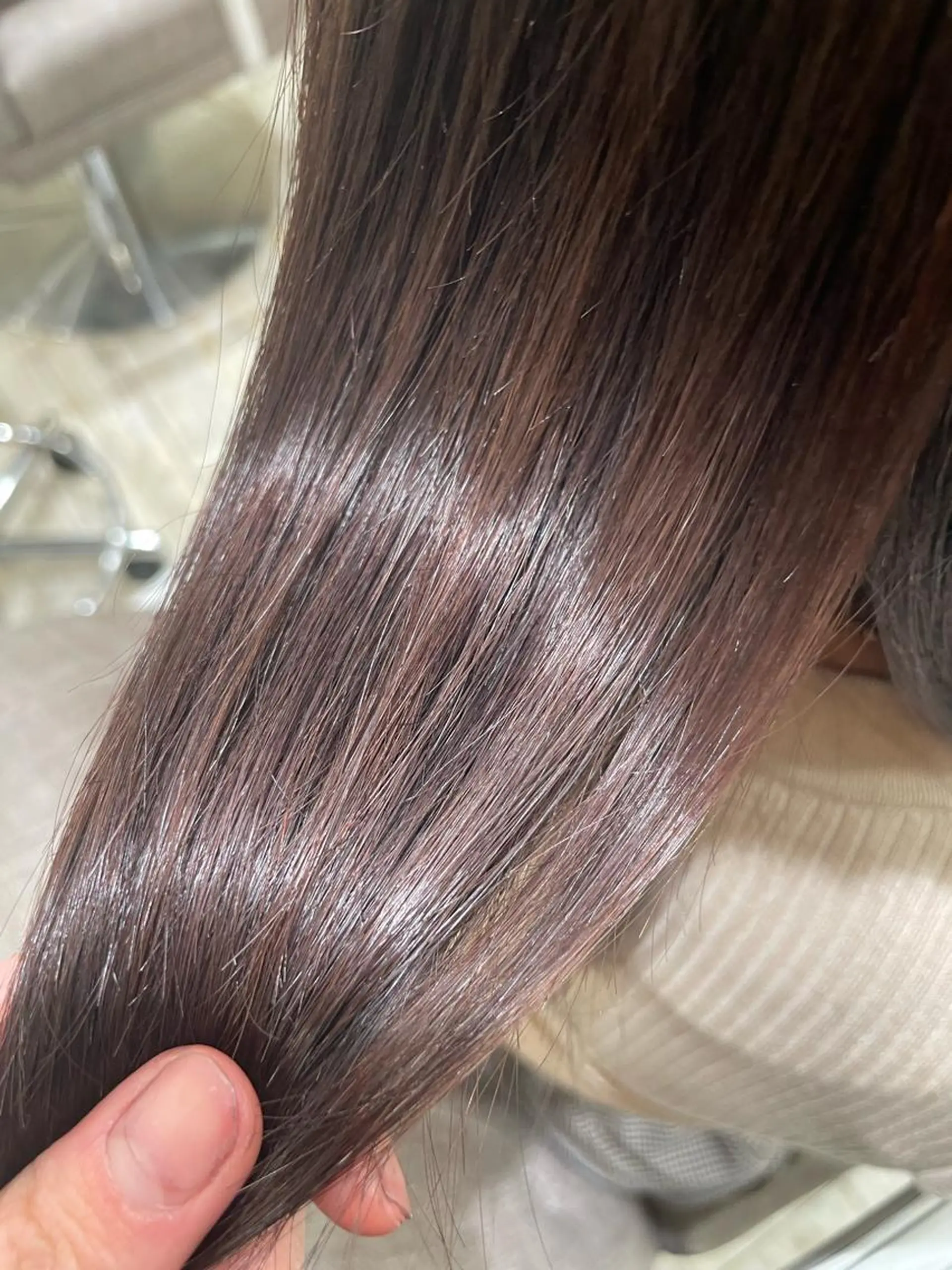 カラー ブリーチ ブラウンカラー ピンクカラー SHISEI所属・小野 明日香のヘアスタイル