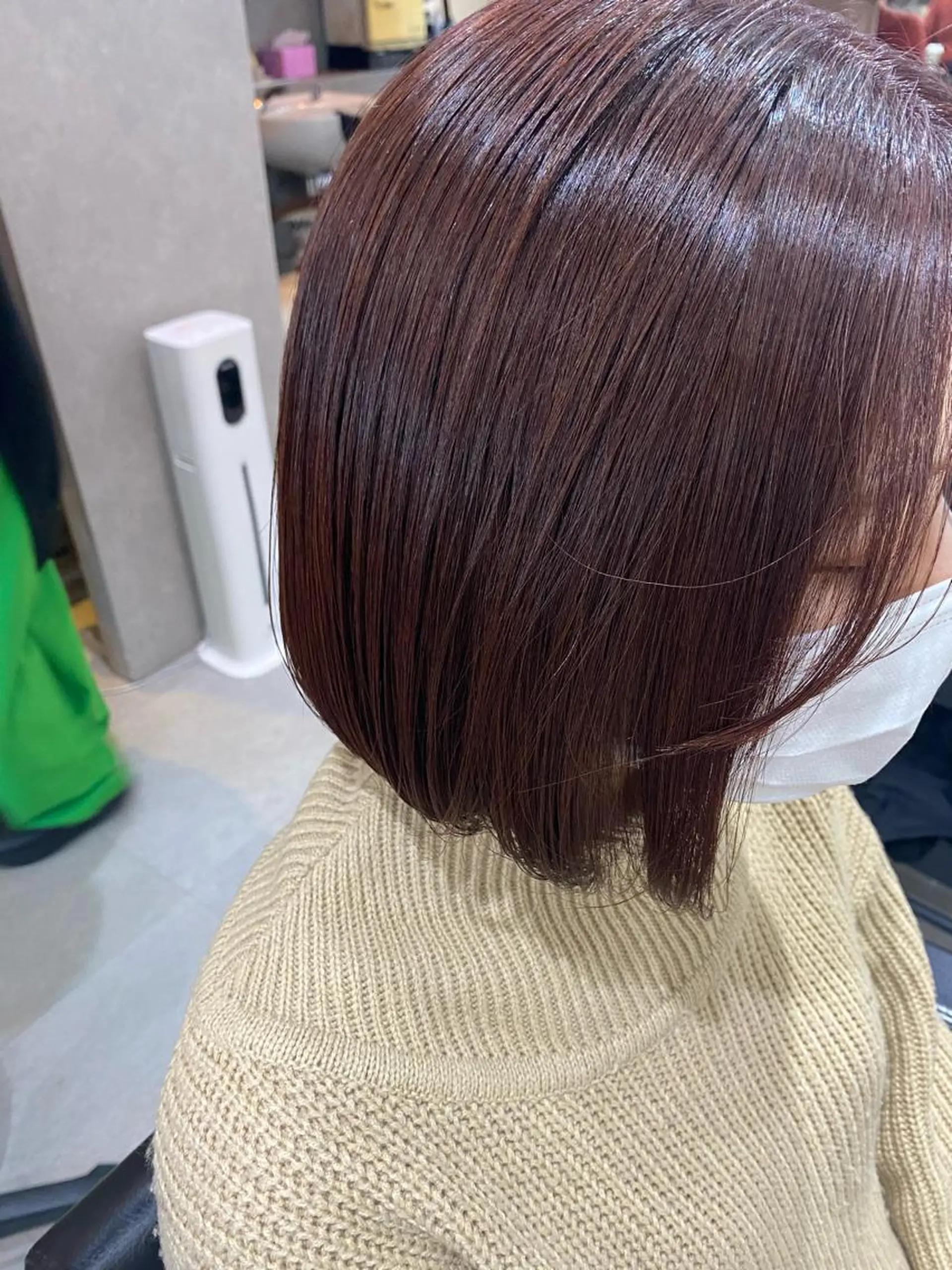 ショート カラー 銀座⚜️【脱白髪染め 美髪矯正】トグチのヘアスタイル