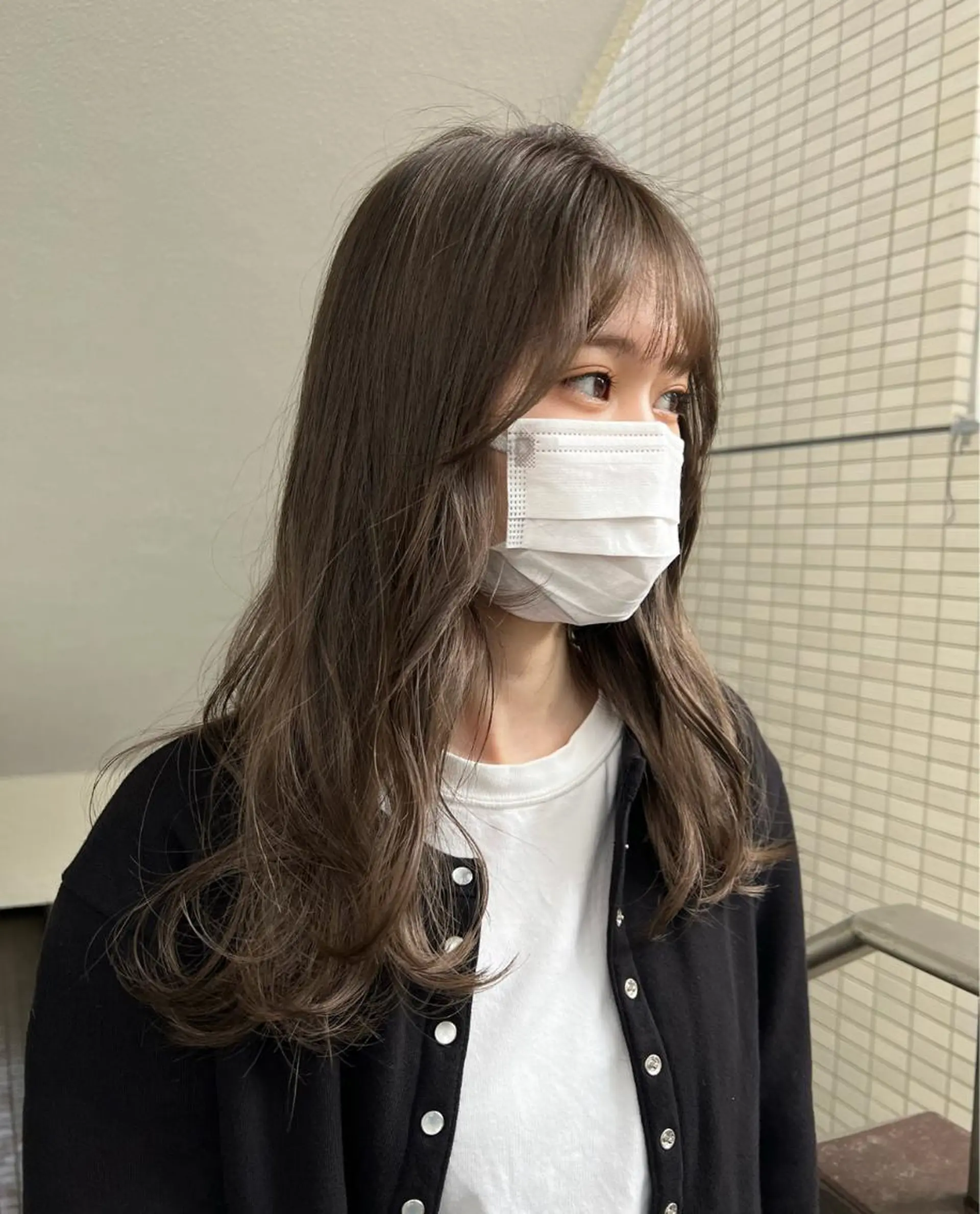 ロング まろやか透明感カラー ♡MANAのヘアスタイル