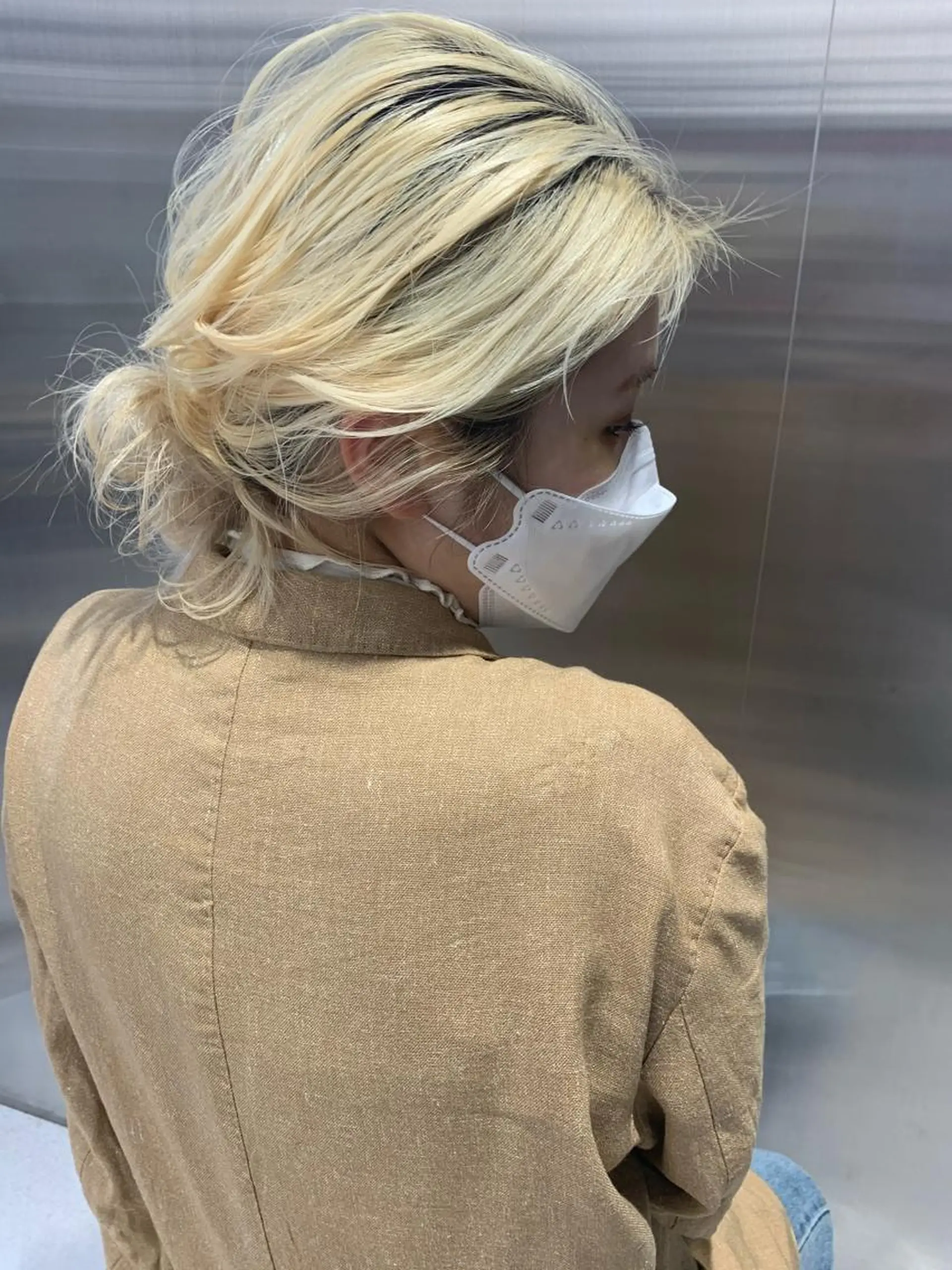 セミロング ヘアアレンジ 平野 優奈のヘアスタイル