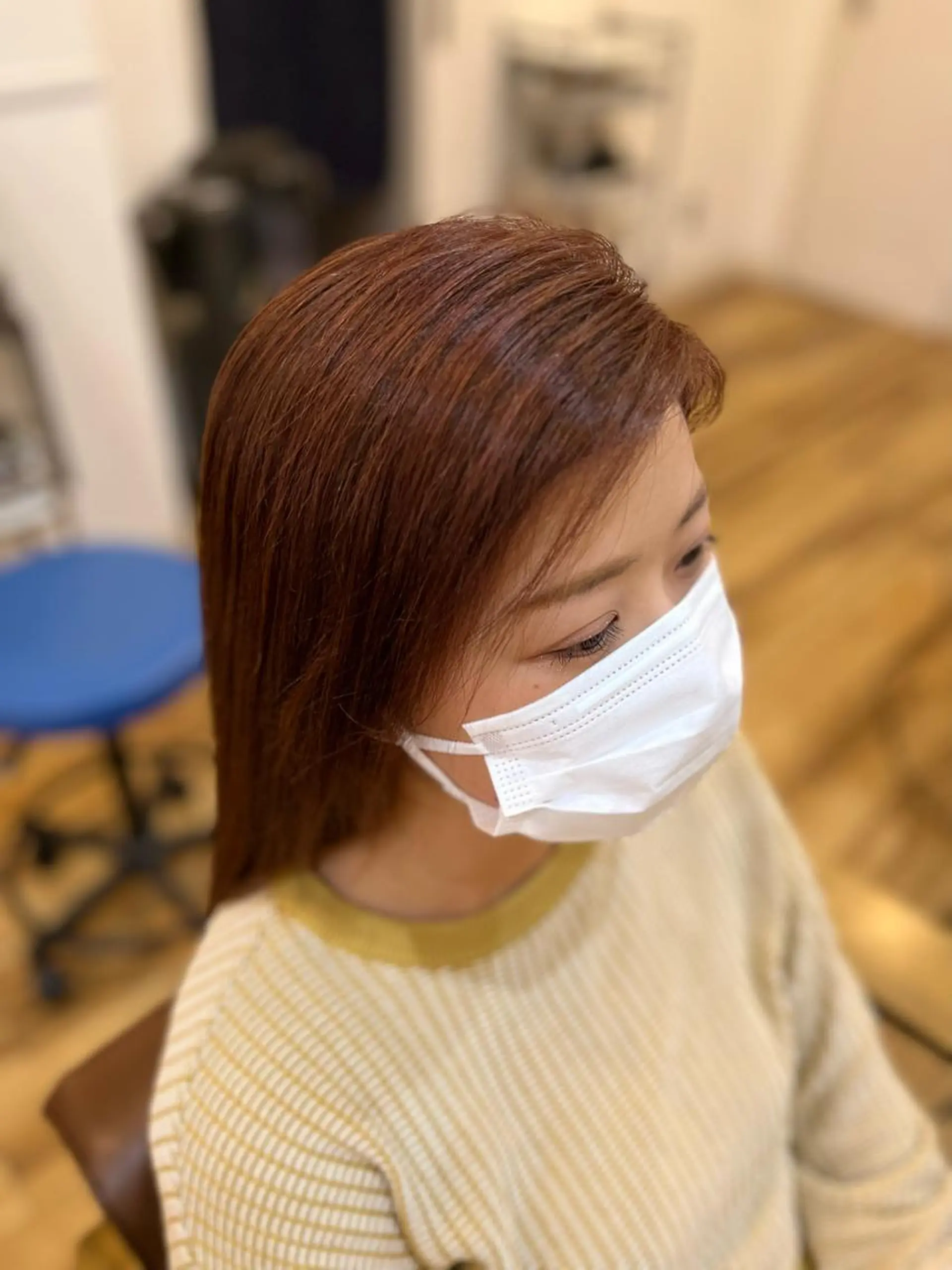 ロング カラー ブラウンカラー ピンクカラー ピンクブラウン 美容室Class所属・🐰ハイトーンカラー 畠山　渡🐰のヘアスタイル