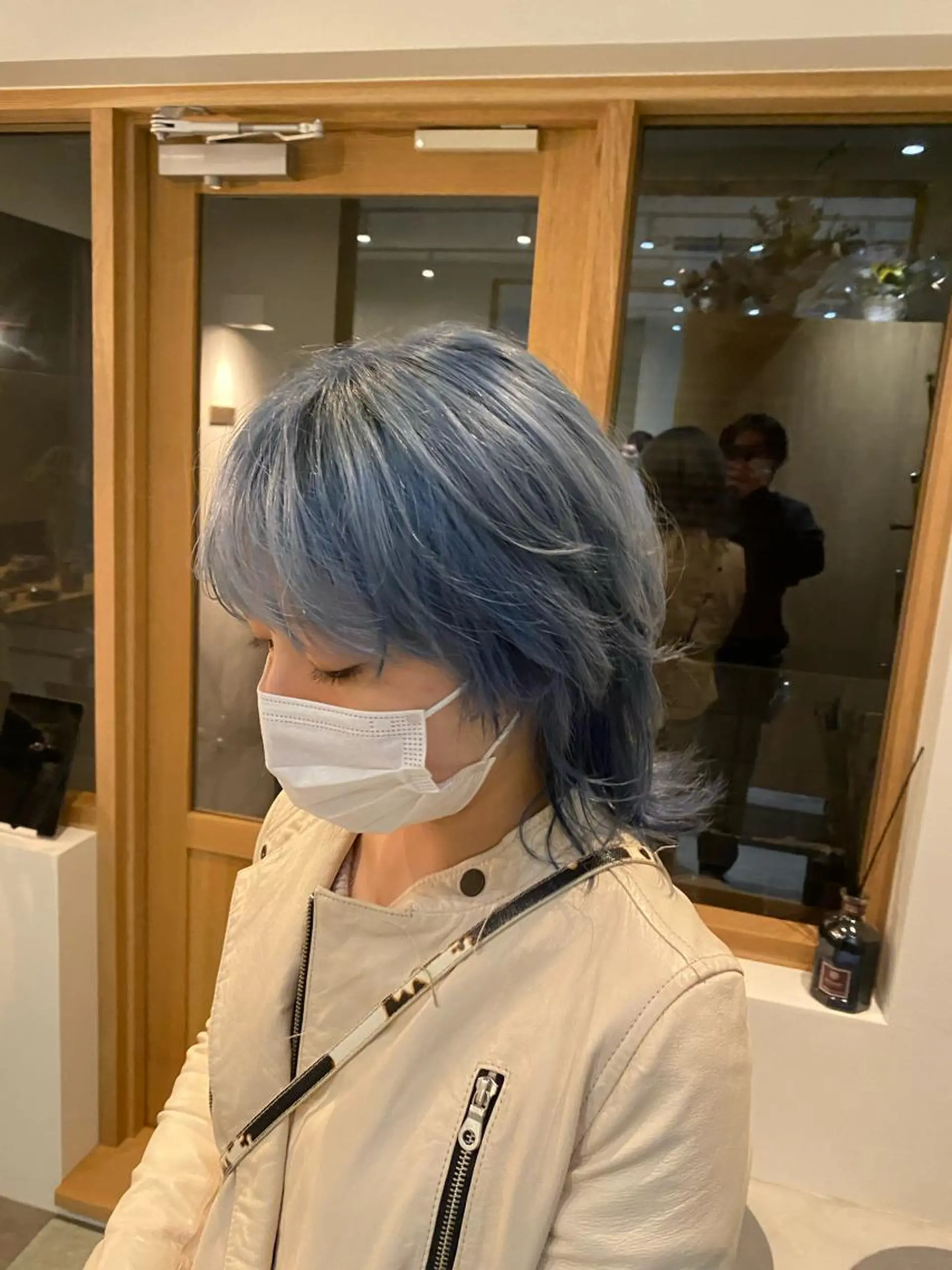 ミディアム 美髪ストレート 川本雄己のヘアスタイル