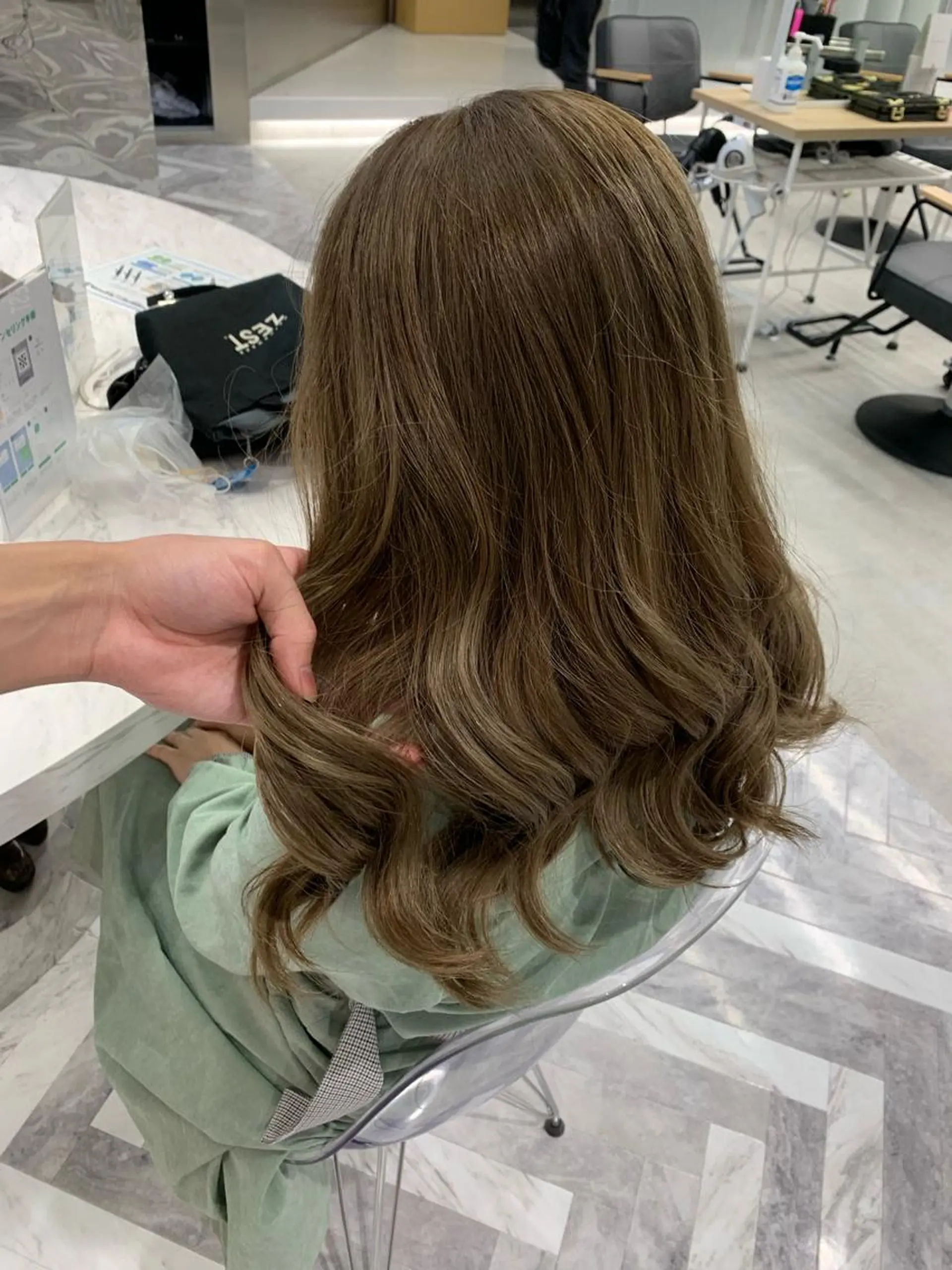 セミロング カラー 🧁はるひ/ ZEST Ivy🎀のヘアスタイル