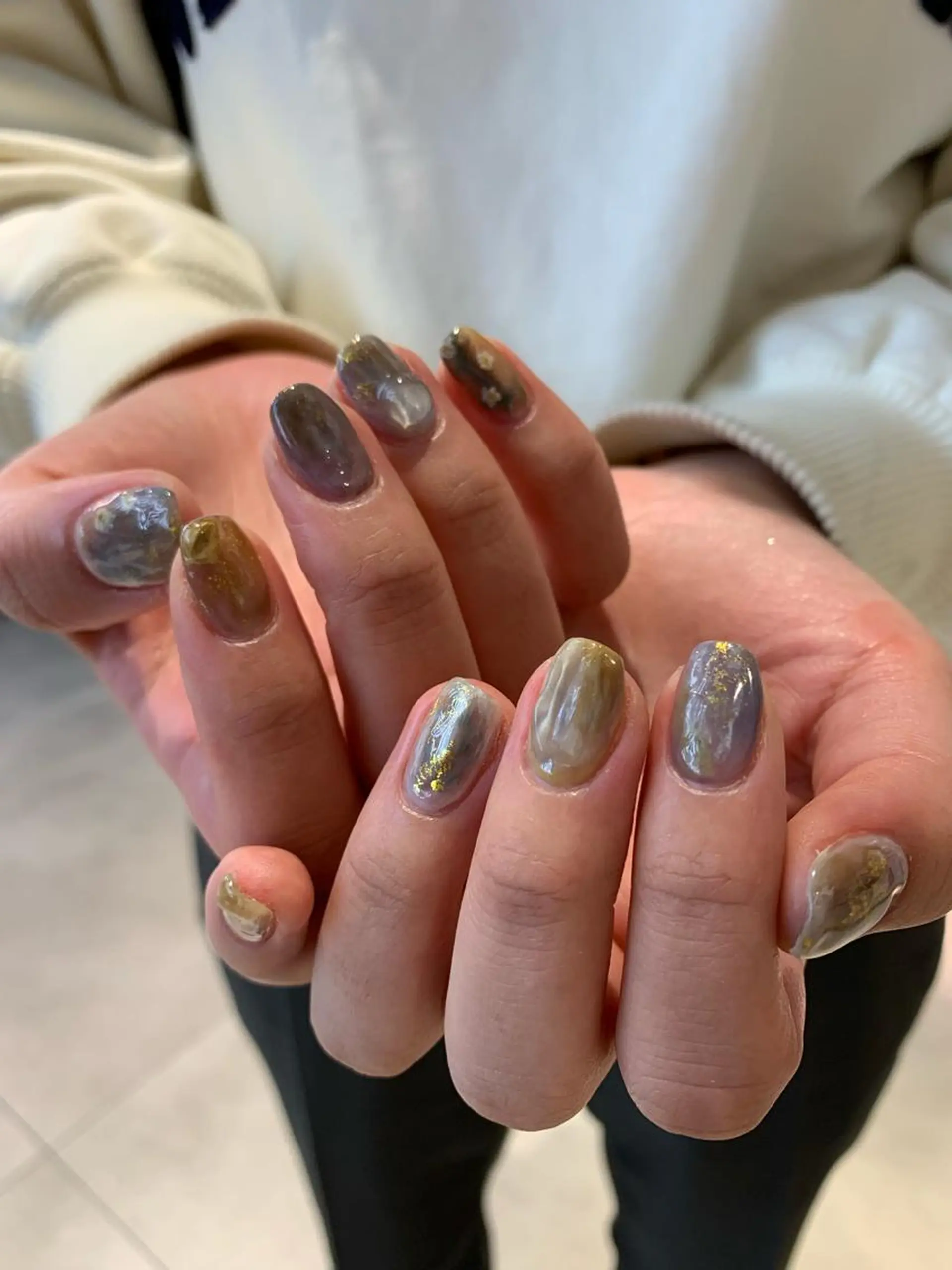 ネイル 【韓国ヘア・ネイル】 HINATA🍒のネイルデザイン