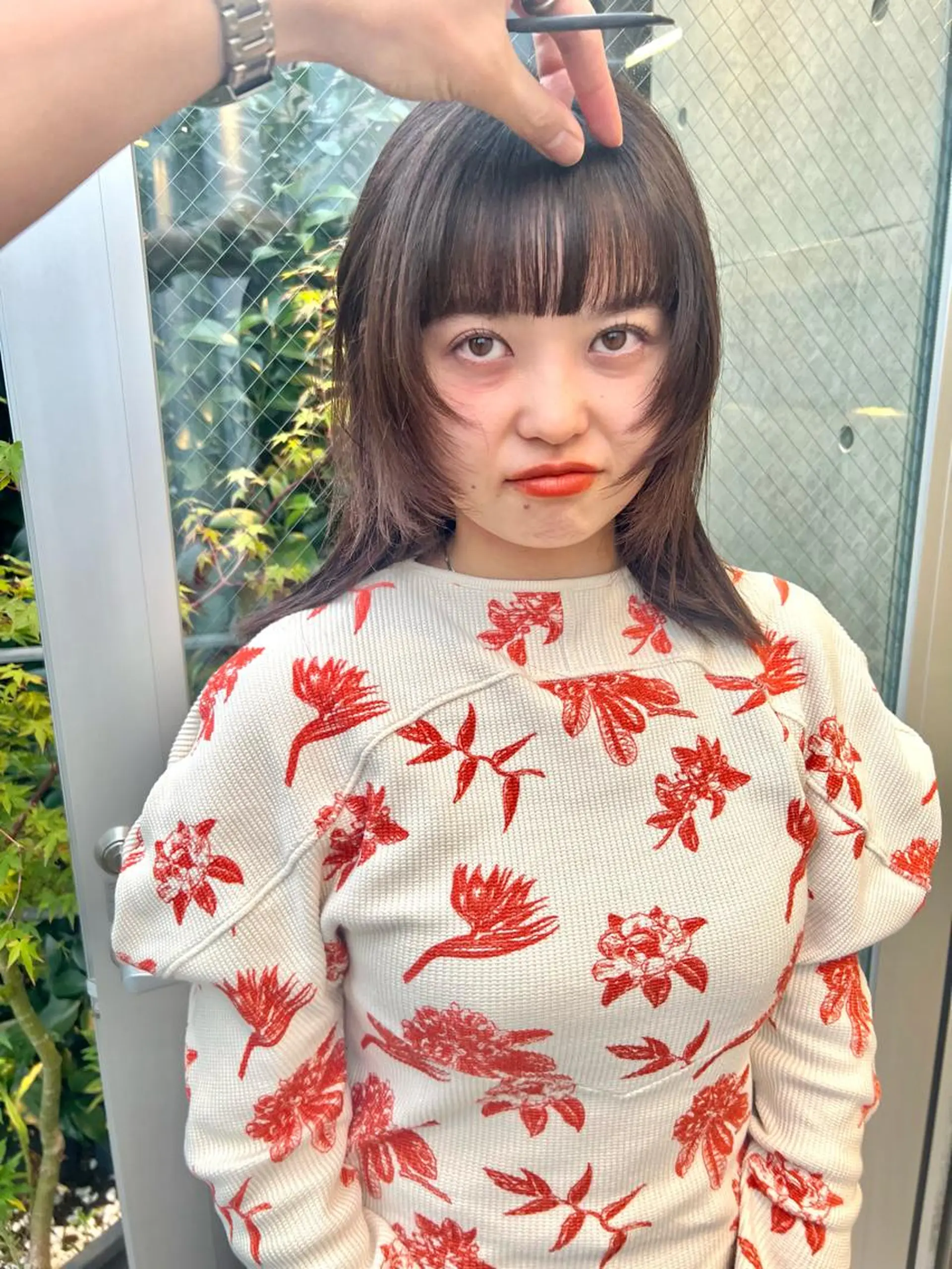 ミディアム レイヤーカット カット sakoda shunkiのヘアスタイル