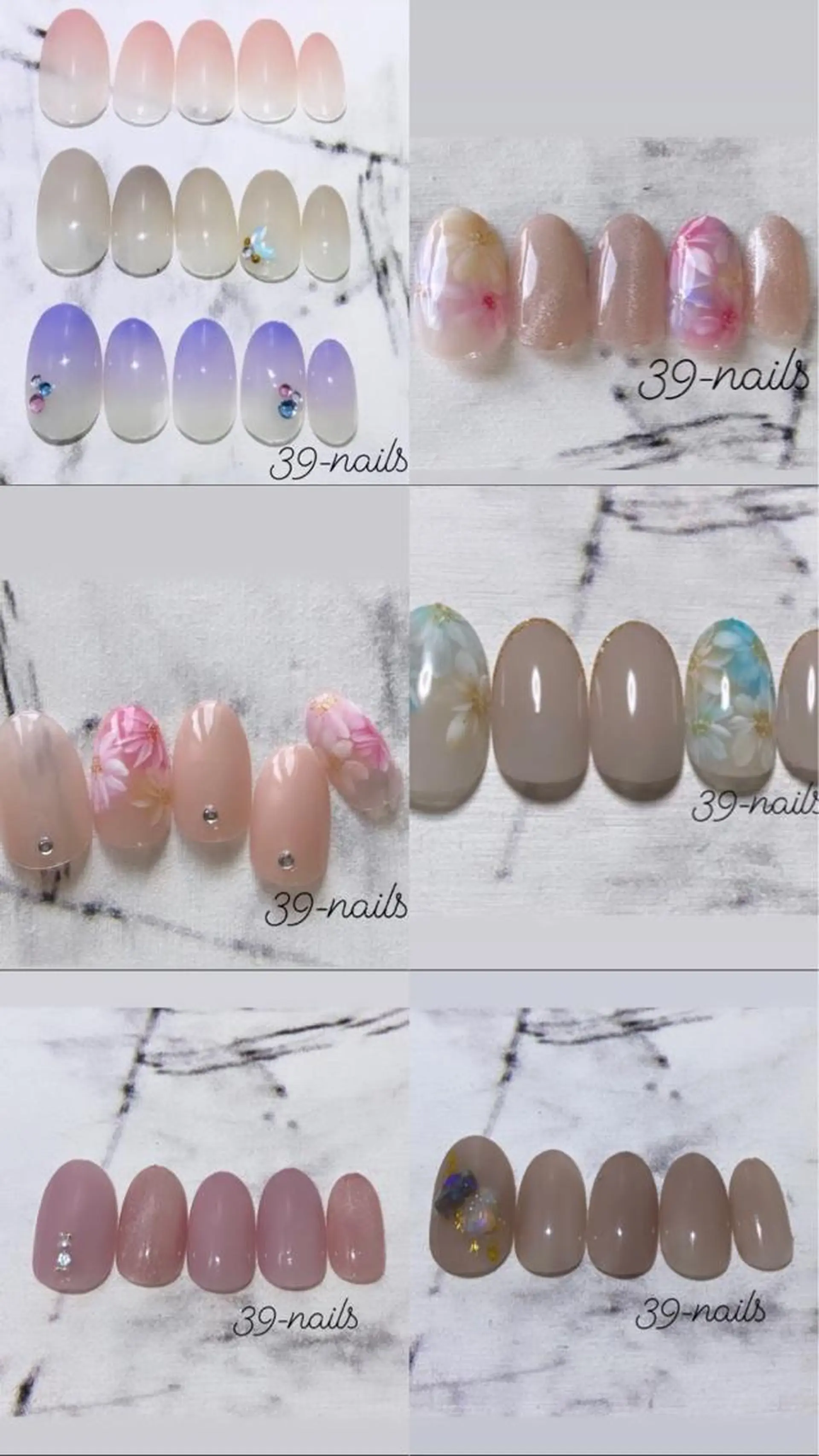 ネイル 39-nails EharaMikuのネイルデザイン