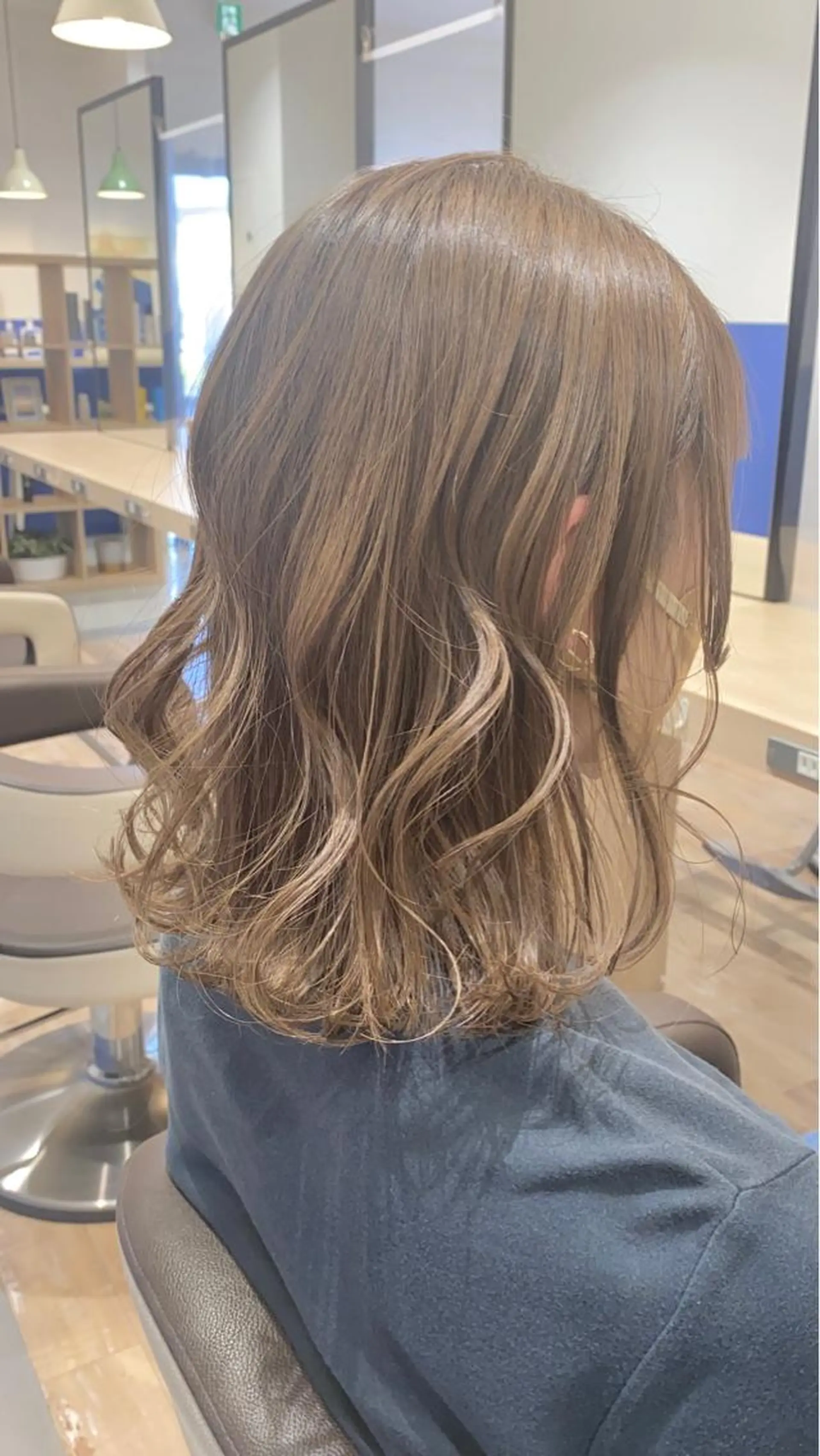 ミディアム カラー ヘアアレンジ マツエク・マツパ ベージュカラー 透明感カラー カット bal所属・bal ミナのその他イメージ