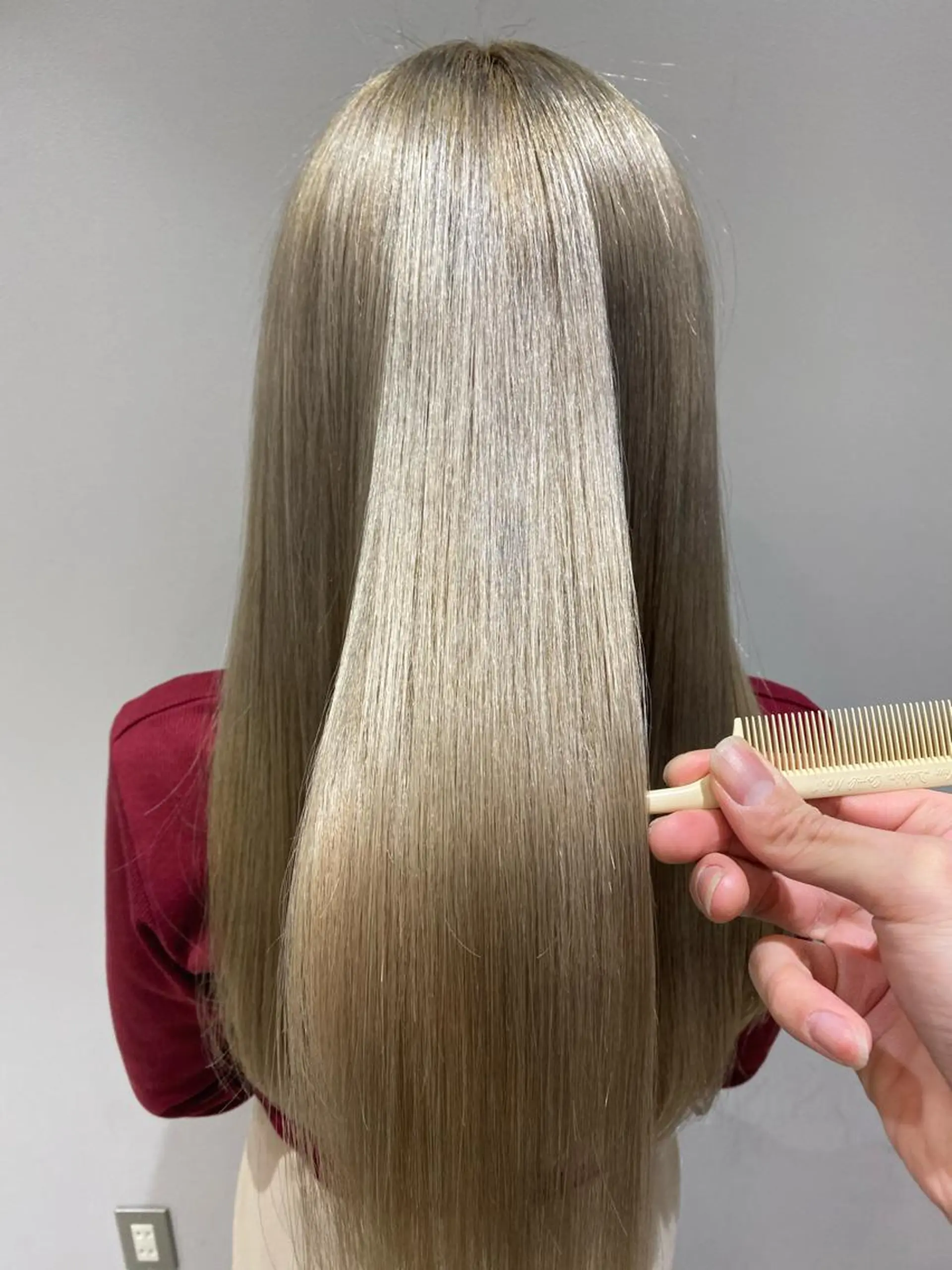 ロング 髪質改善 トリートメント カット トリートメント ✨美髪矯正の専門家✨ 髪質改善　松村のヘアスタイル