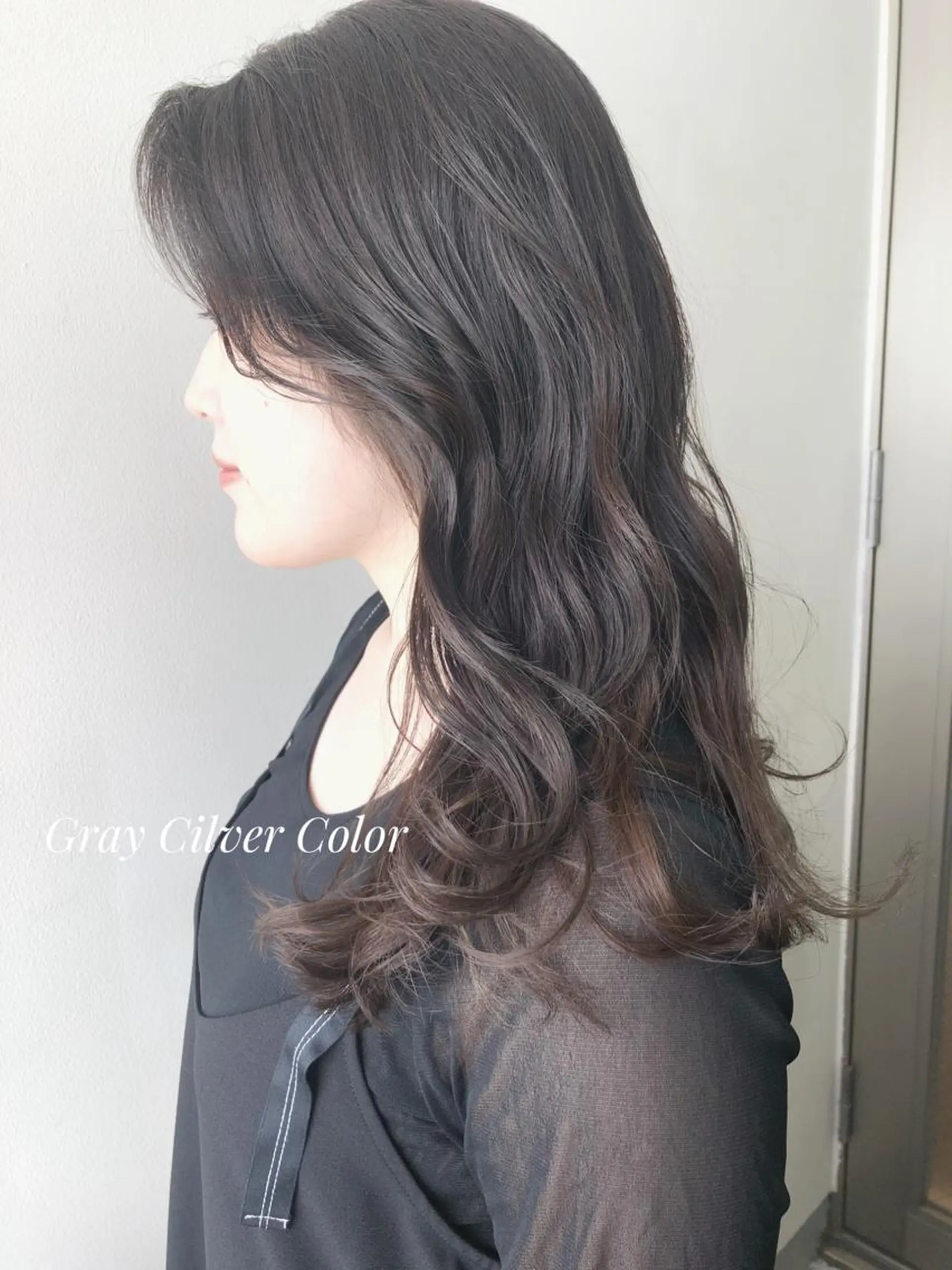 ロング カット ヘアカラー トリートメント ヘッドスパ ヘアセット Hair Salon BOTTOMS所属・✨透明感ケアカラー✨ 長野ゆきなのヘアスタイル