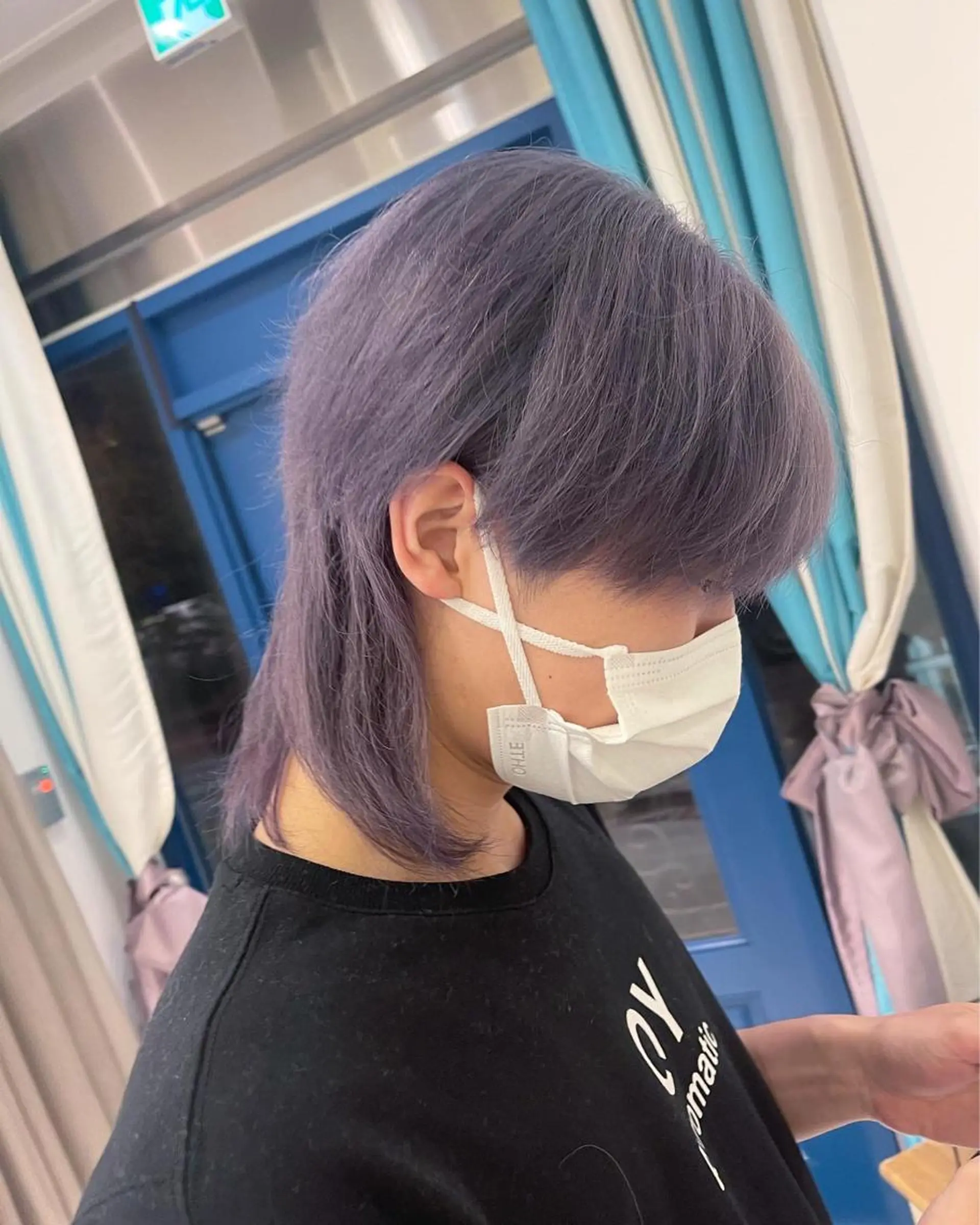 カラー メンズ ラベンダーカラー ヘアカラー Lita所属・Lita たいちのヘアスタイル