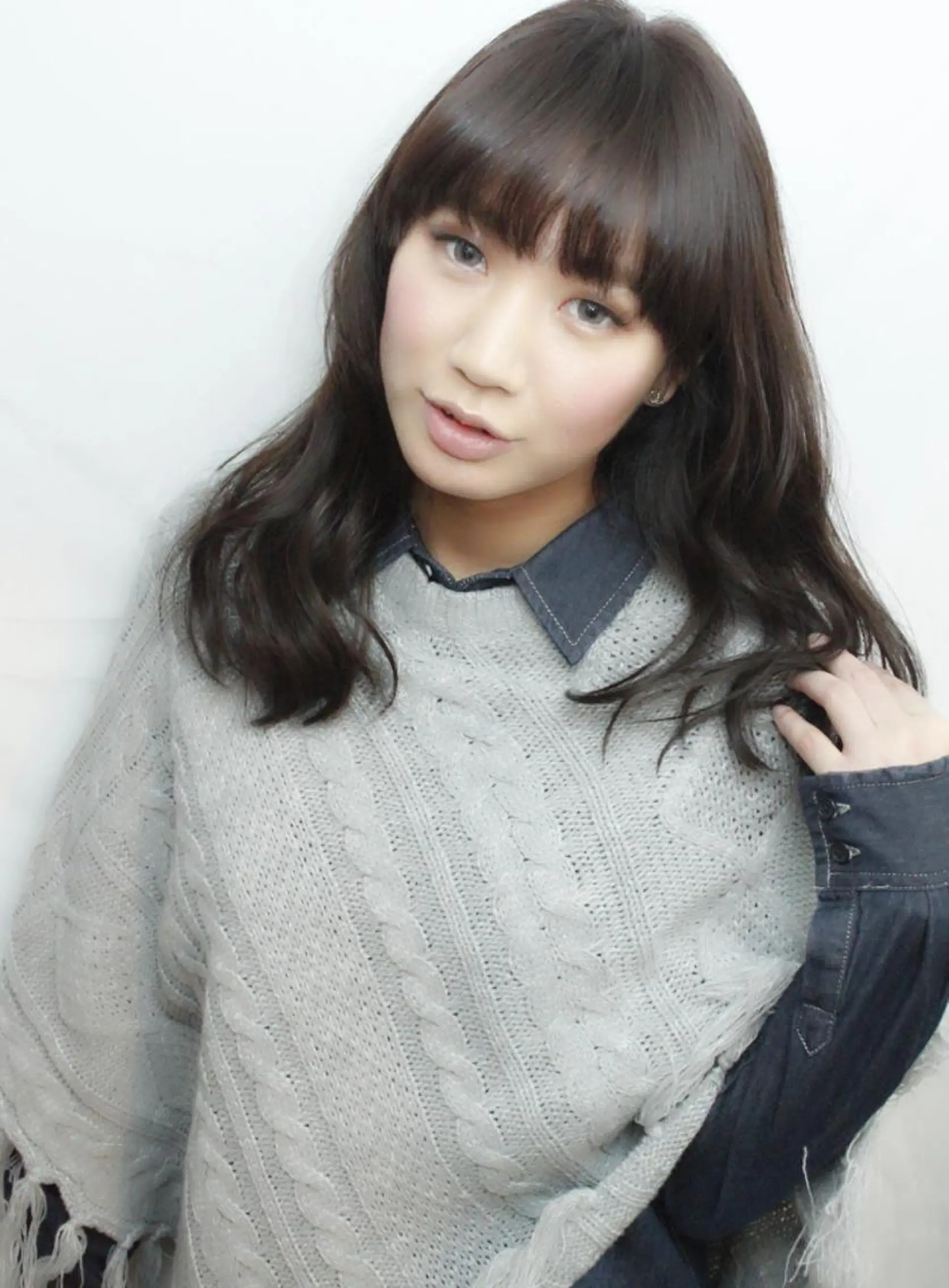 ミディアム バイオレットブラウン hairsalon Link所属・hairsalon Linkのヘアスタイル