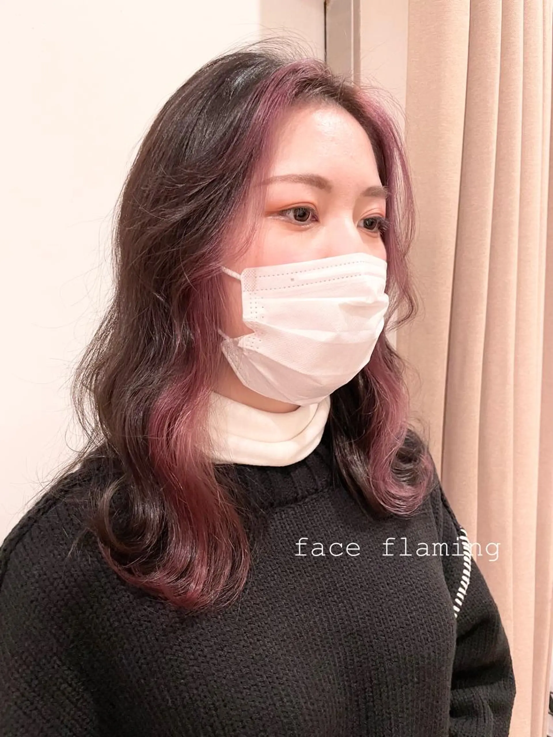 セミロング カラー ヘアアレンジ ヘアカラー NANA／trend style🕊🍑のヘアスタイル