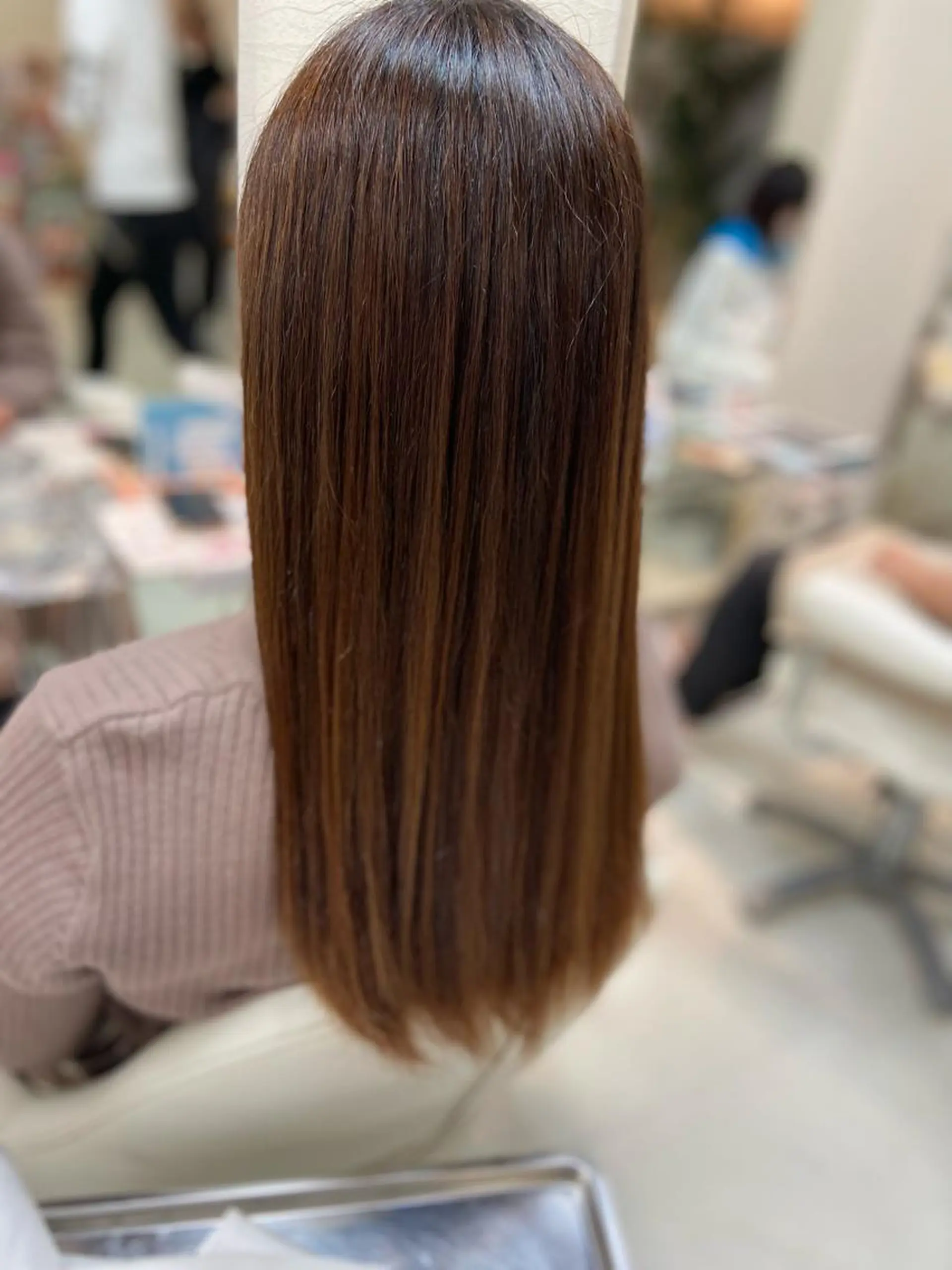 ロング トリートメント トリートメント 菊地 美憂のヘアスタイル