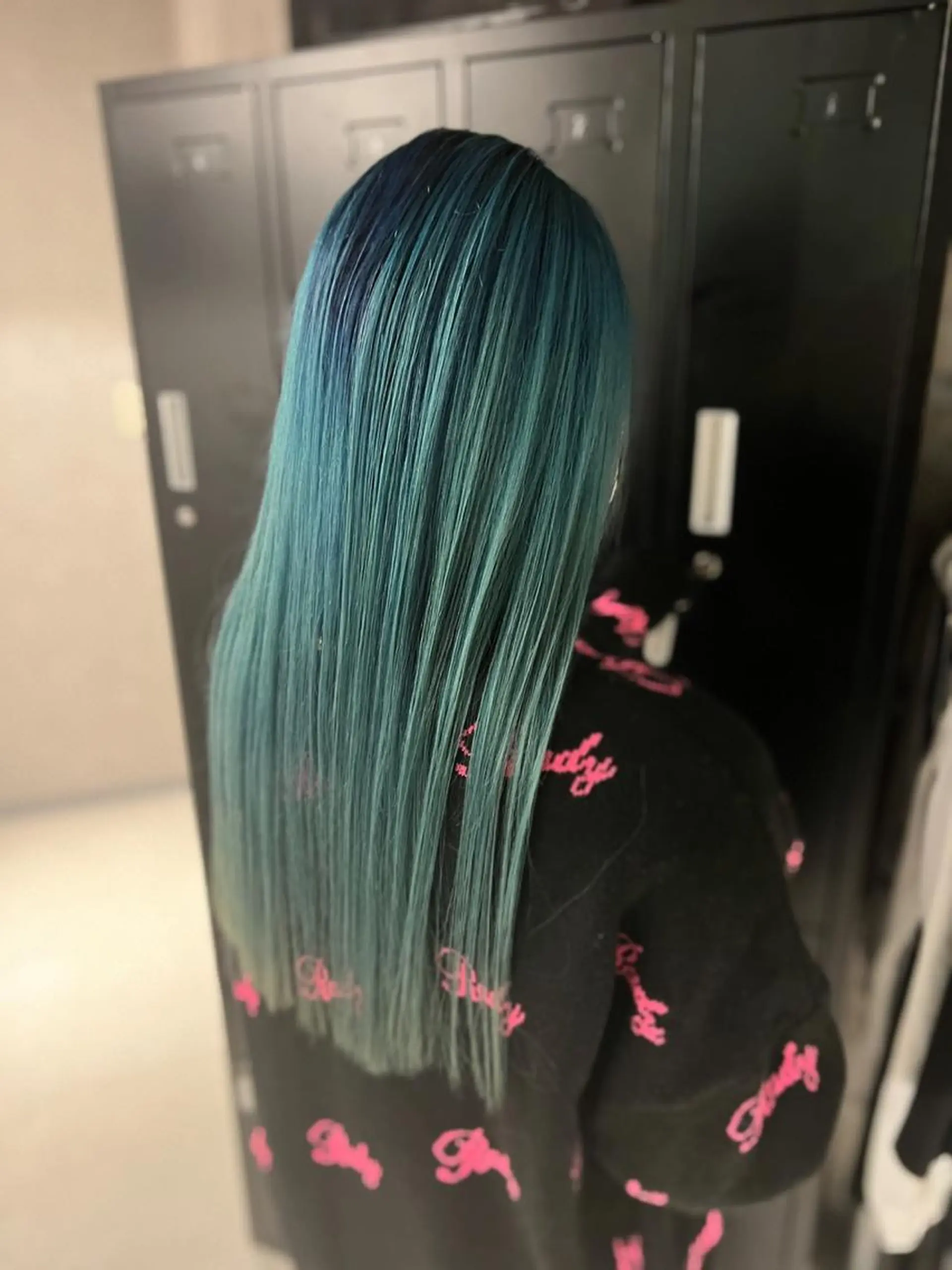 セミロング カラー mimiiy梅田 中崎町ハイトーンのヘアスタイル