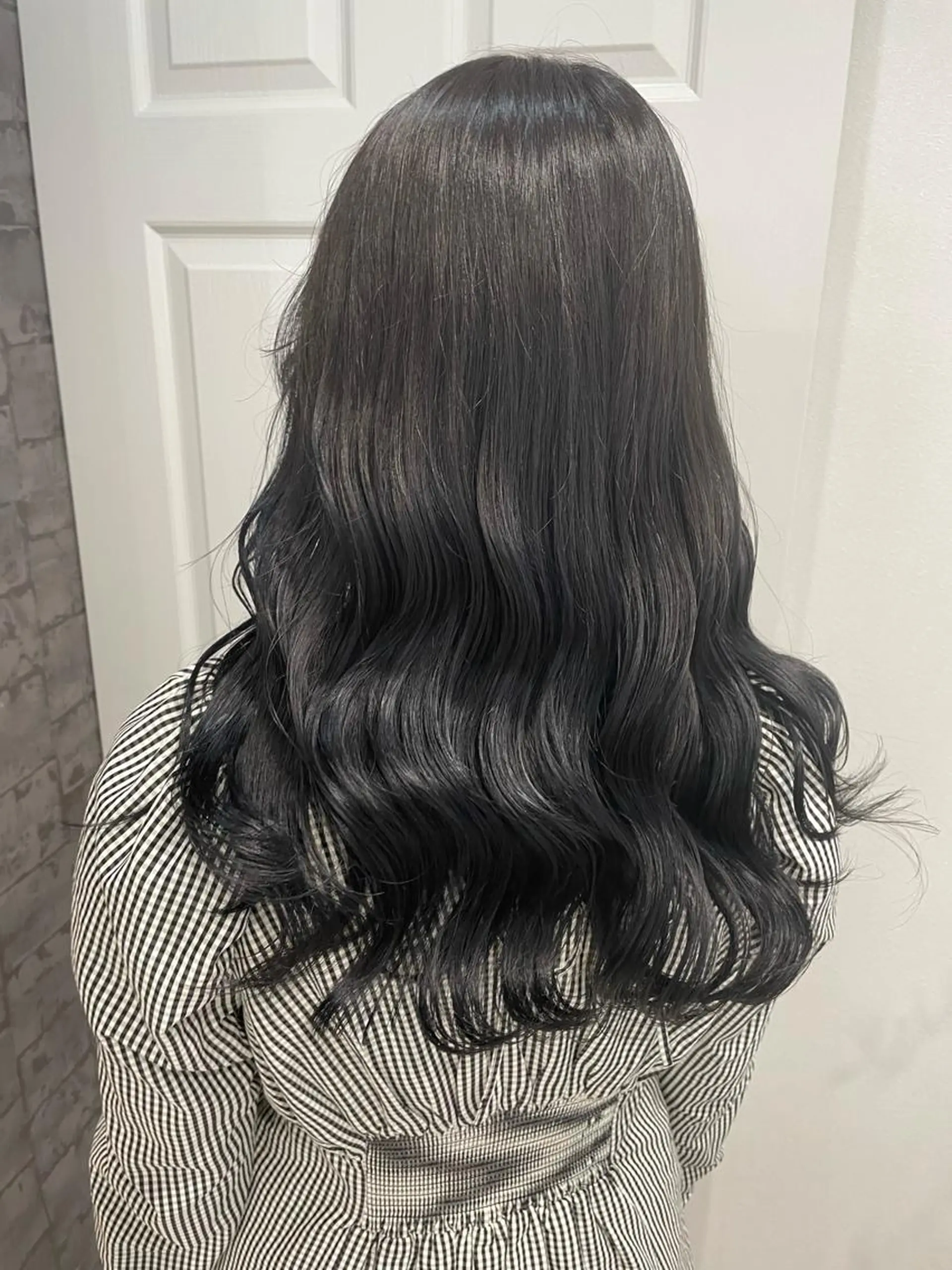 ロング rina／ベージュ ワンホン/韓国ヘアのヘアスタイル