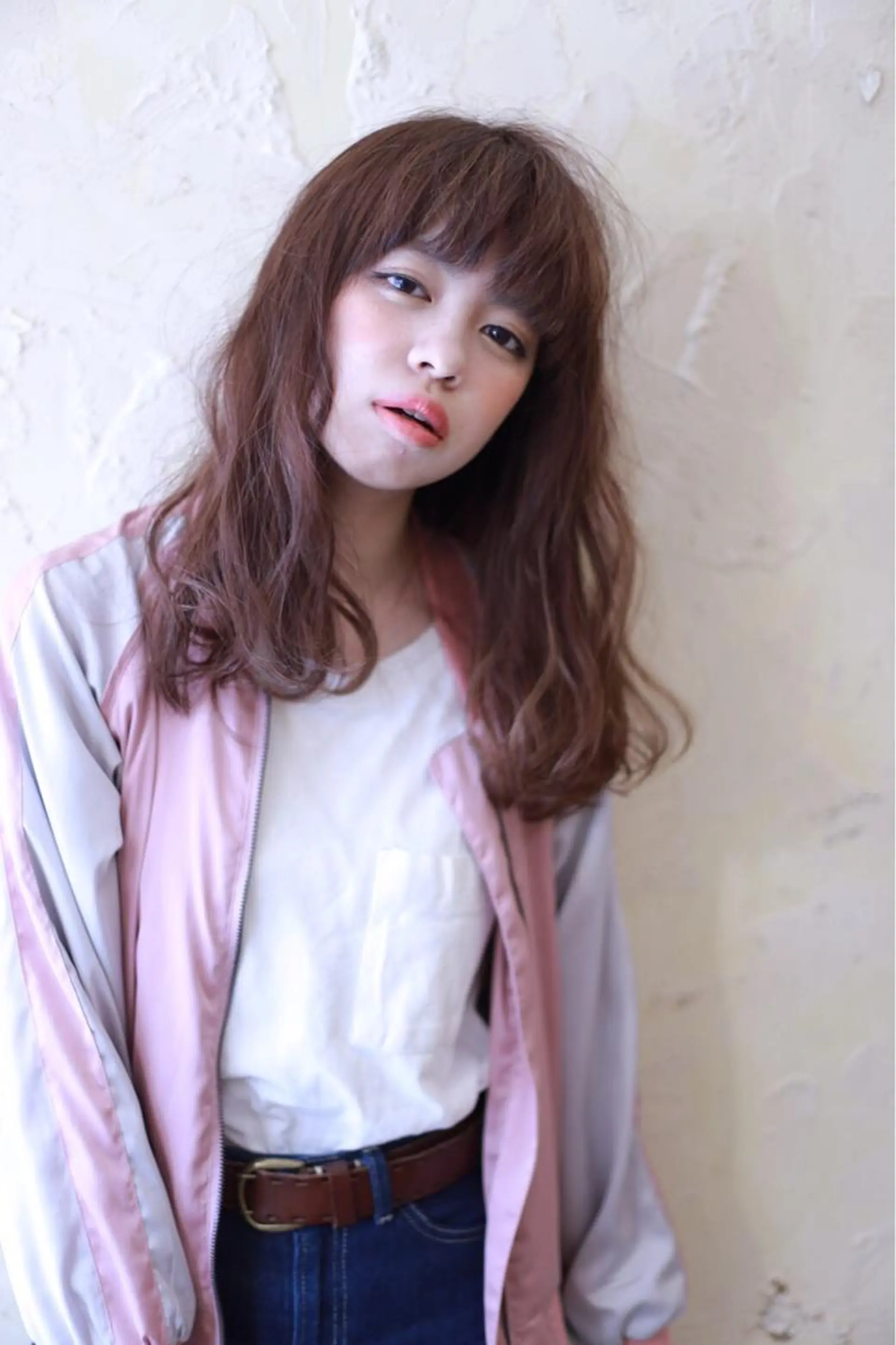 セミロング パーマ セミロングパーマ カット トリートメント 💓永坂　美由紀💓 Aujuaソムリエのヘアスタイル