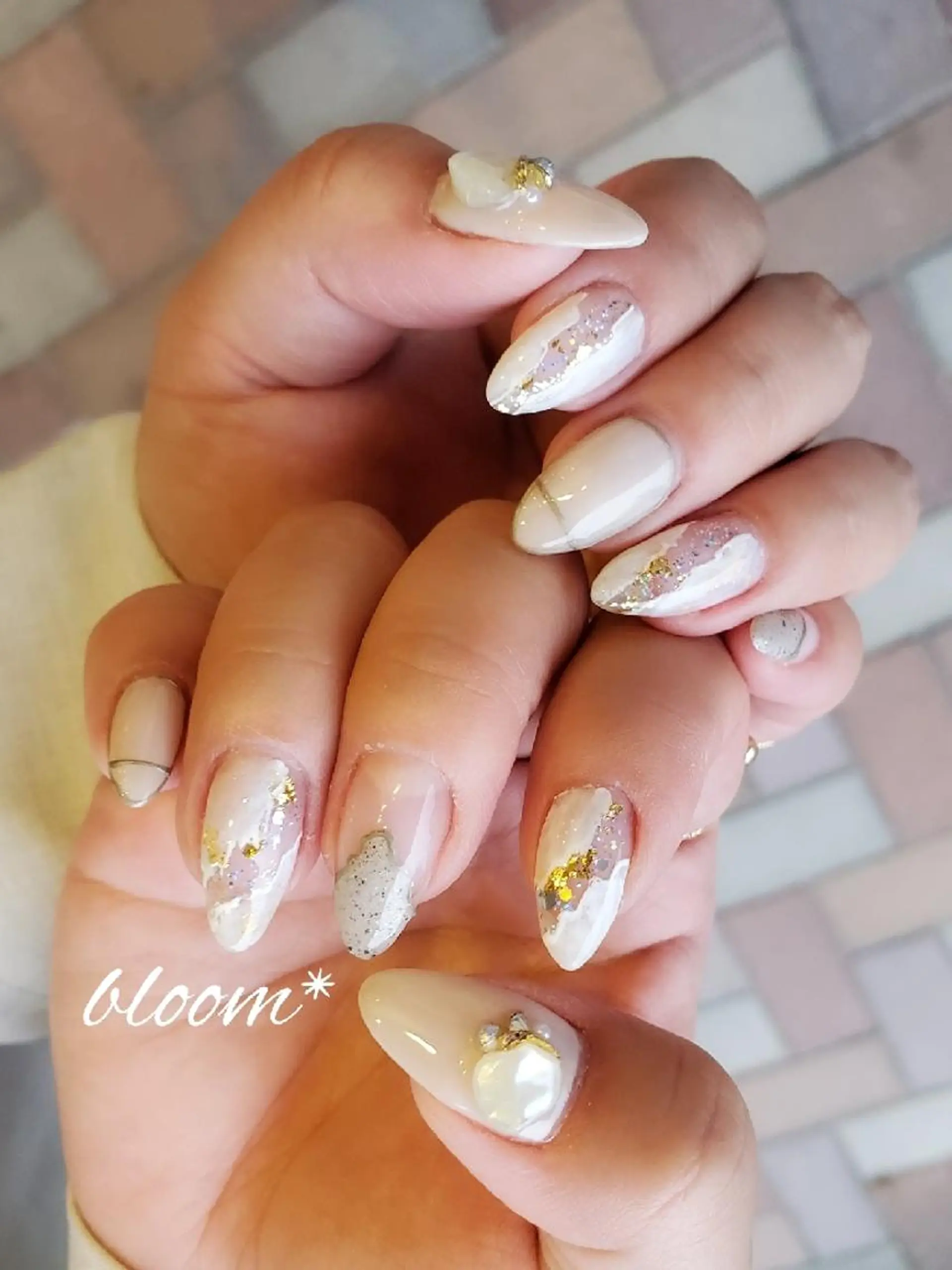 ネイル ニュアンスネイル bloom *のネイルデザイン