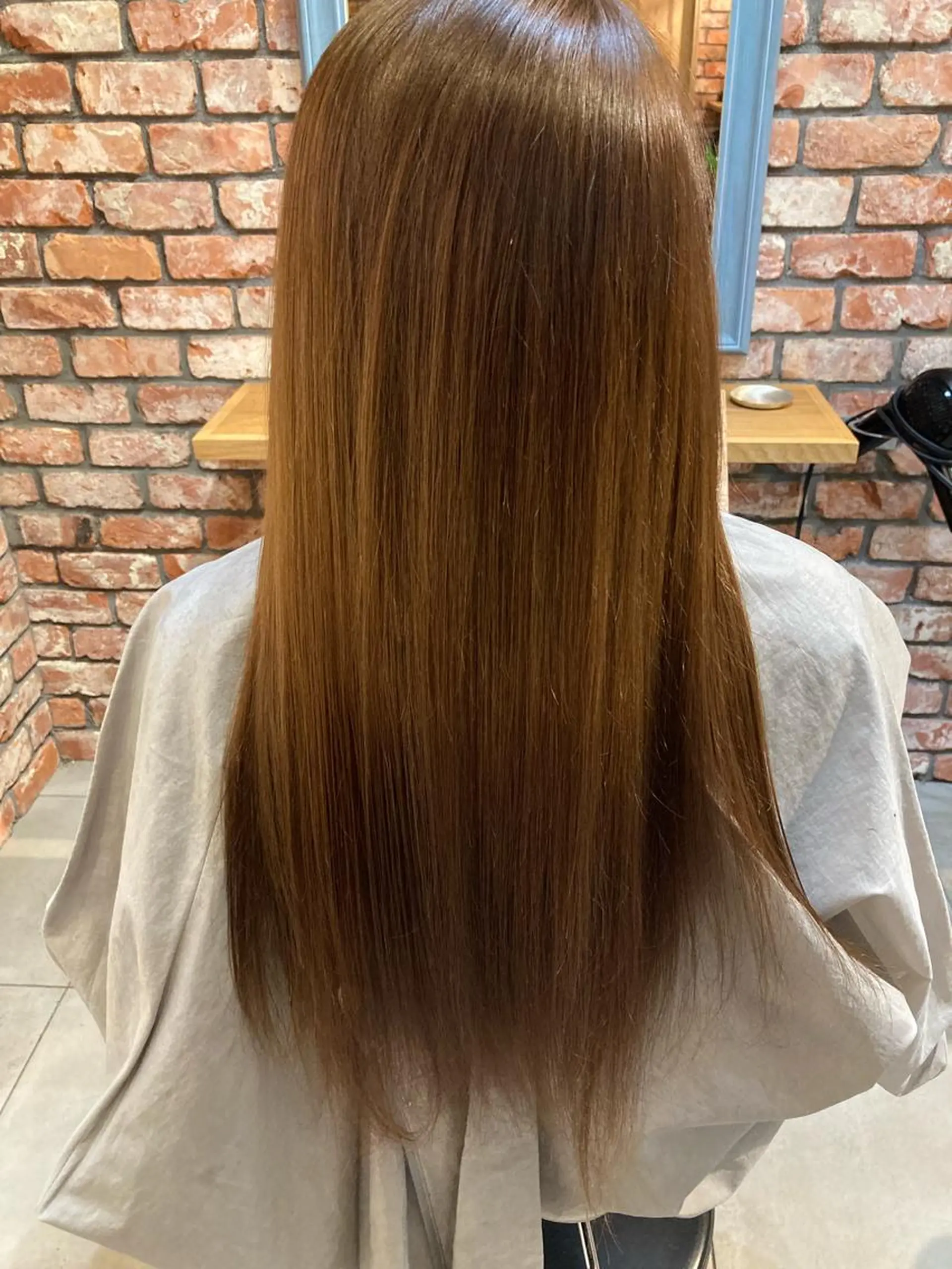 ロング 菅 未祐のヘアスタイル