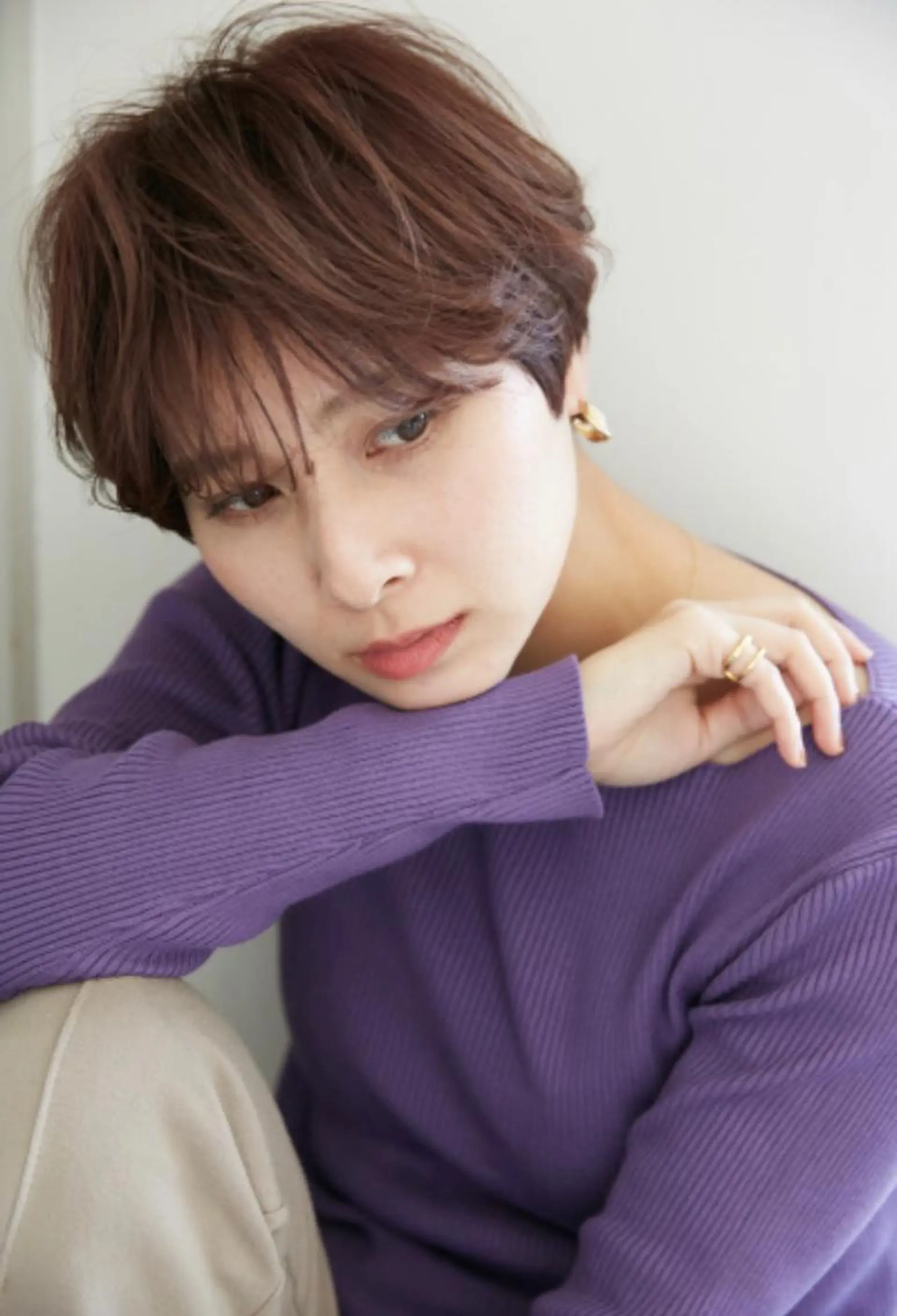 ショート カラー JILL ユキのヘアスタイル