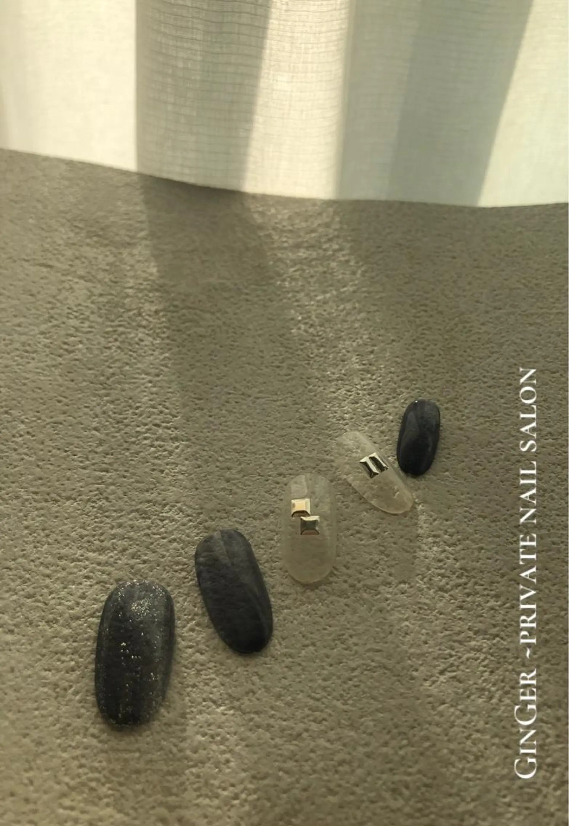 ネイル ニュアンスネイル オフィスネイル GinGer nail salonのネイルデザイン