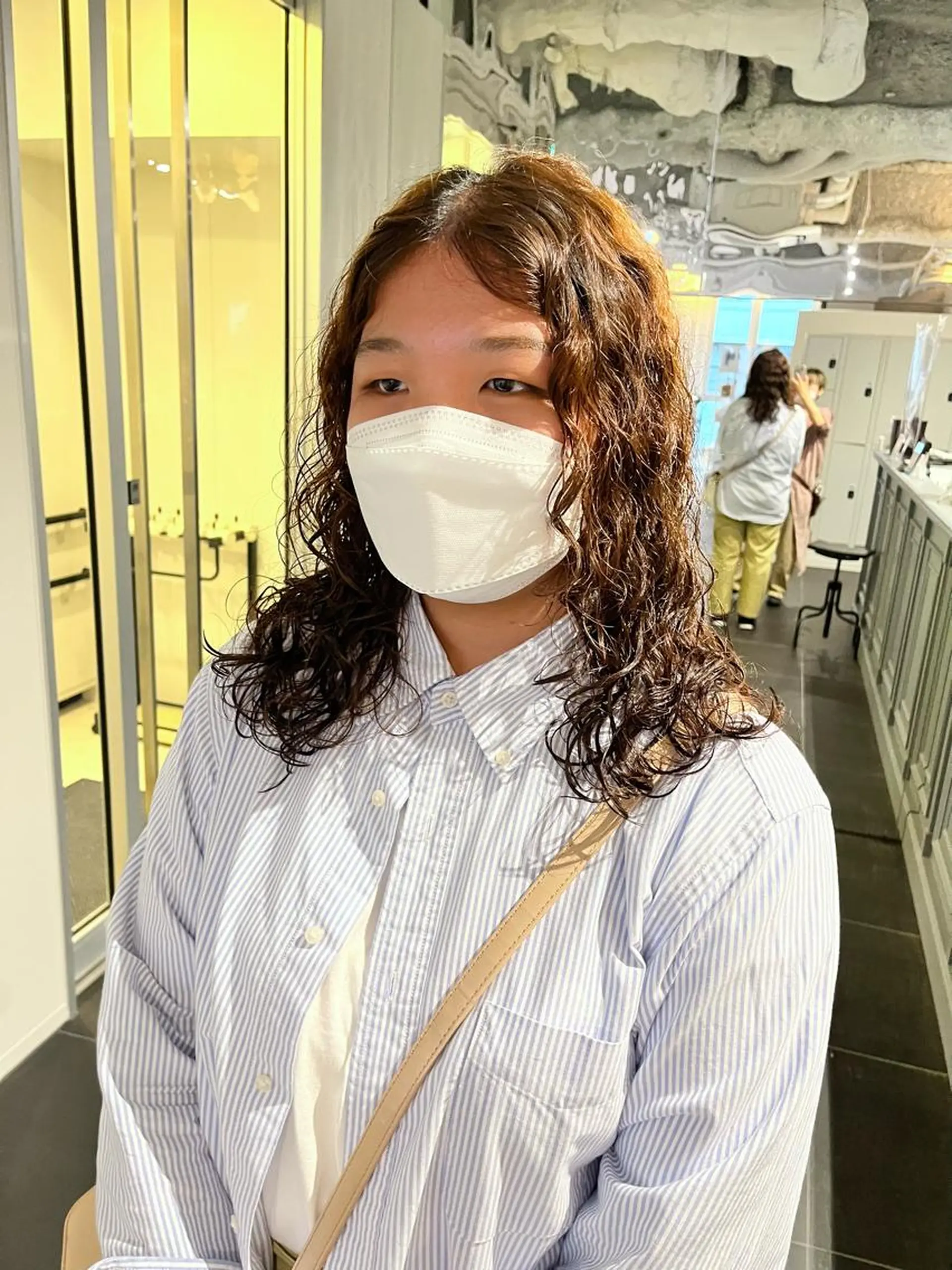 ロング パーマ ロング スパイラルパーマ ショート/パーマ/ カラー/FUKOのヘアスタイル