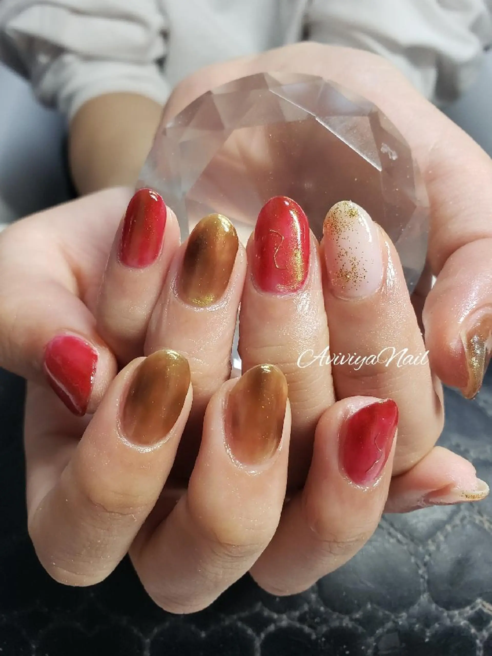 ネイル ニュアンスネイル AviviyaNail所属・kubo ayaのネイルデザイン