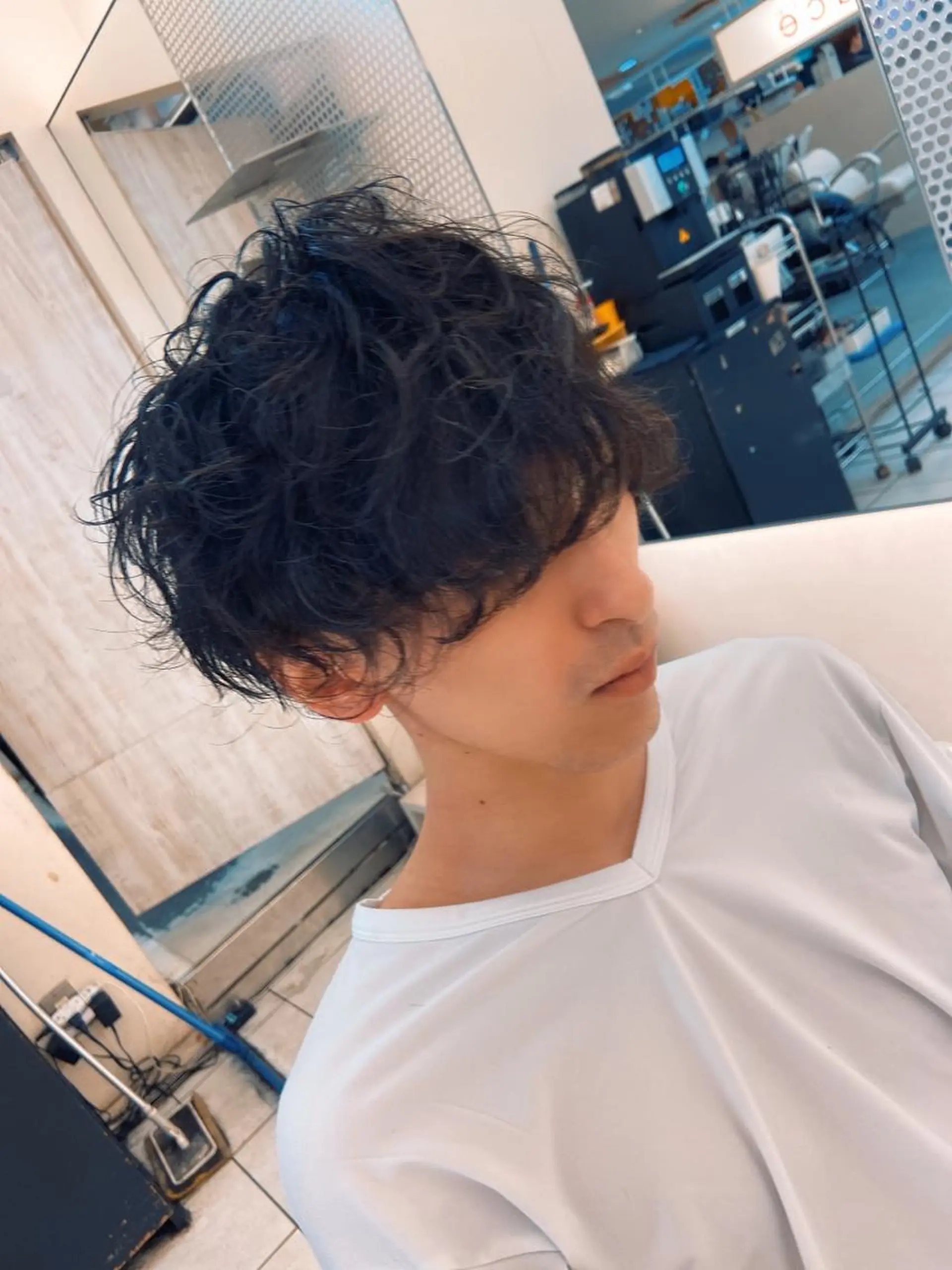 パーマ メンズ メンズパーマ メンズスパイラルパーマ スパイラルパーマ 髪質改善美容室bokuno町田店所属・メンズ＆髪質改善縮毛 矯正【平山🔥拓哉】のヘアスタイル