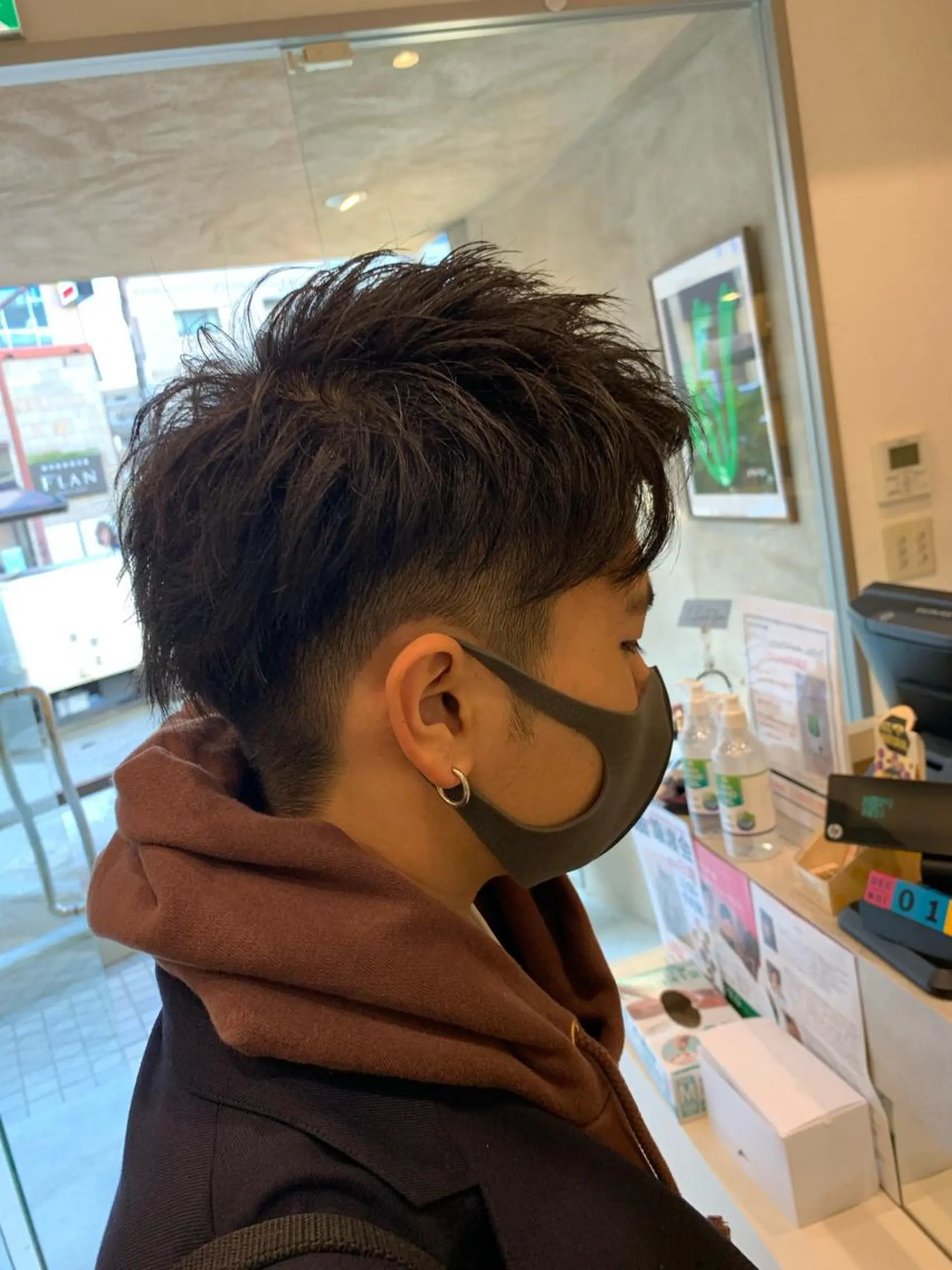 メンズ 西新/siohair 2nd/石尾刻矢のヘアスタイル