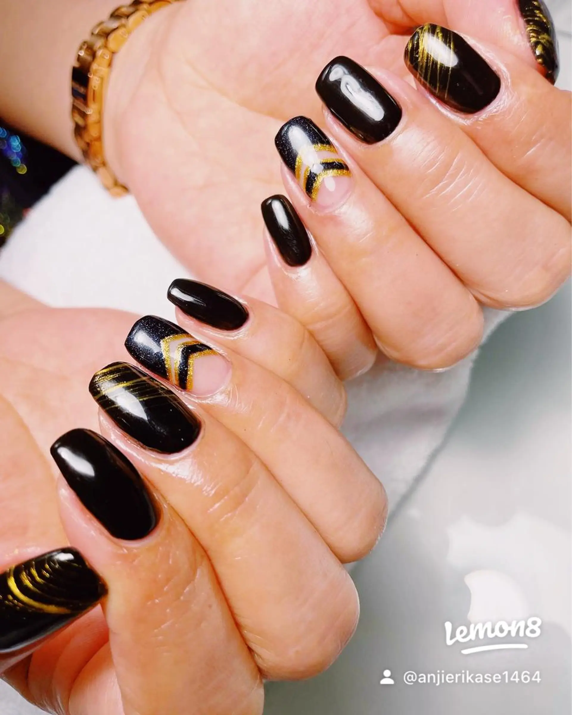 ネイル 加瀬 アンジェリーのネイルデザイン