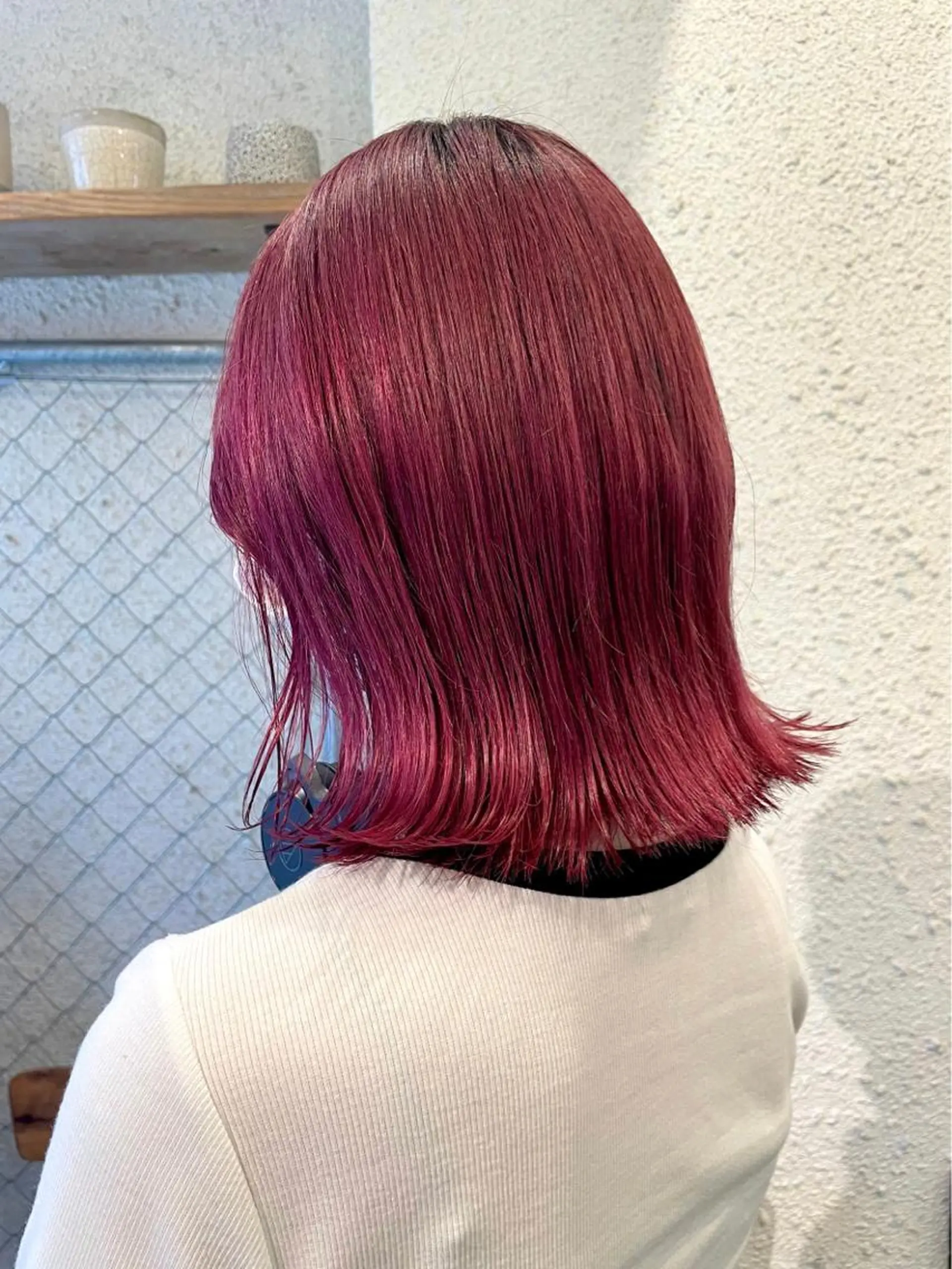 ミディアム カラー ヘアカラー トリートメント SALOWIN下北沢所属・hazuki 🌝のヘアスタイル