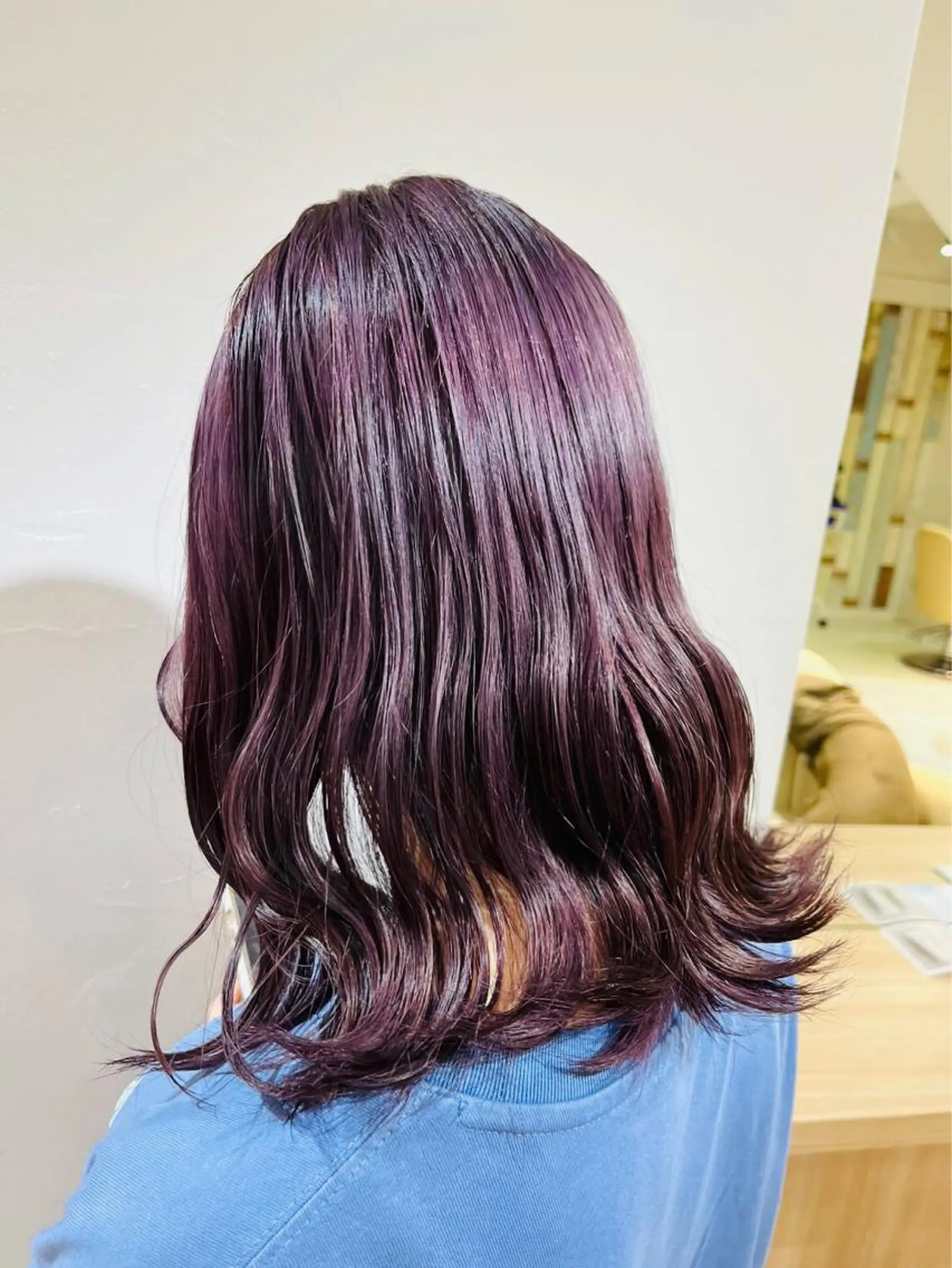 セミロング カラー ヘアアレンジ 🍓後藤 はるな🍓のヘアスタイル