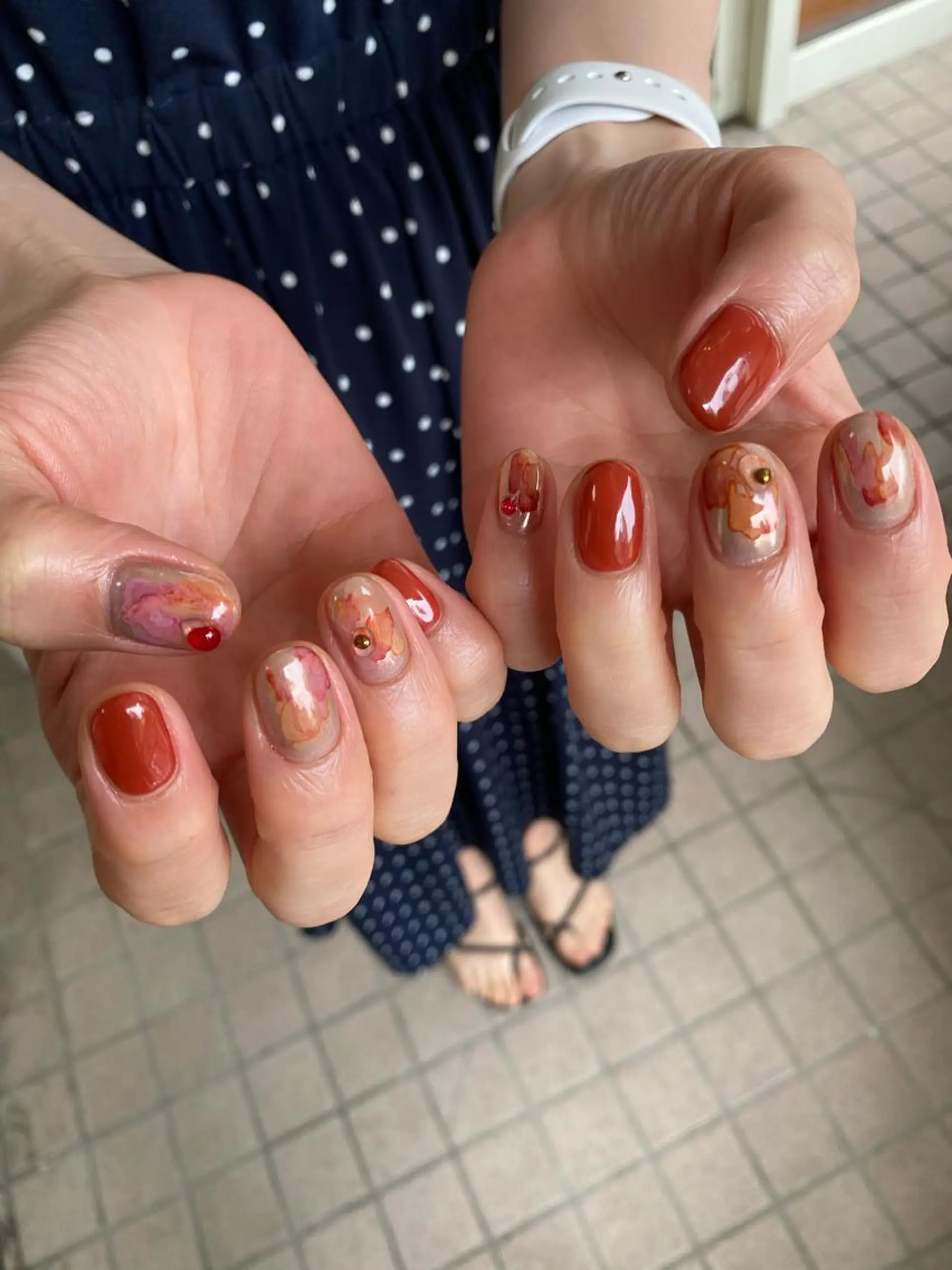 ネイル ハンドネイル nable.所属・栗林 実莉のネイルデザイン