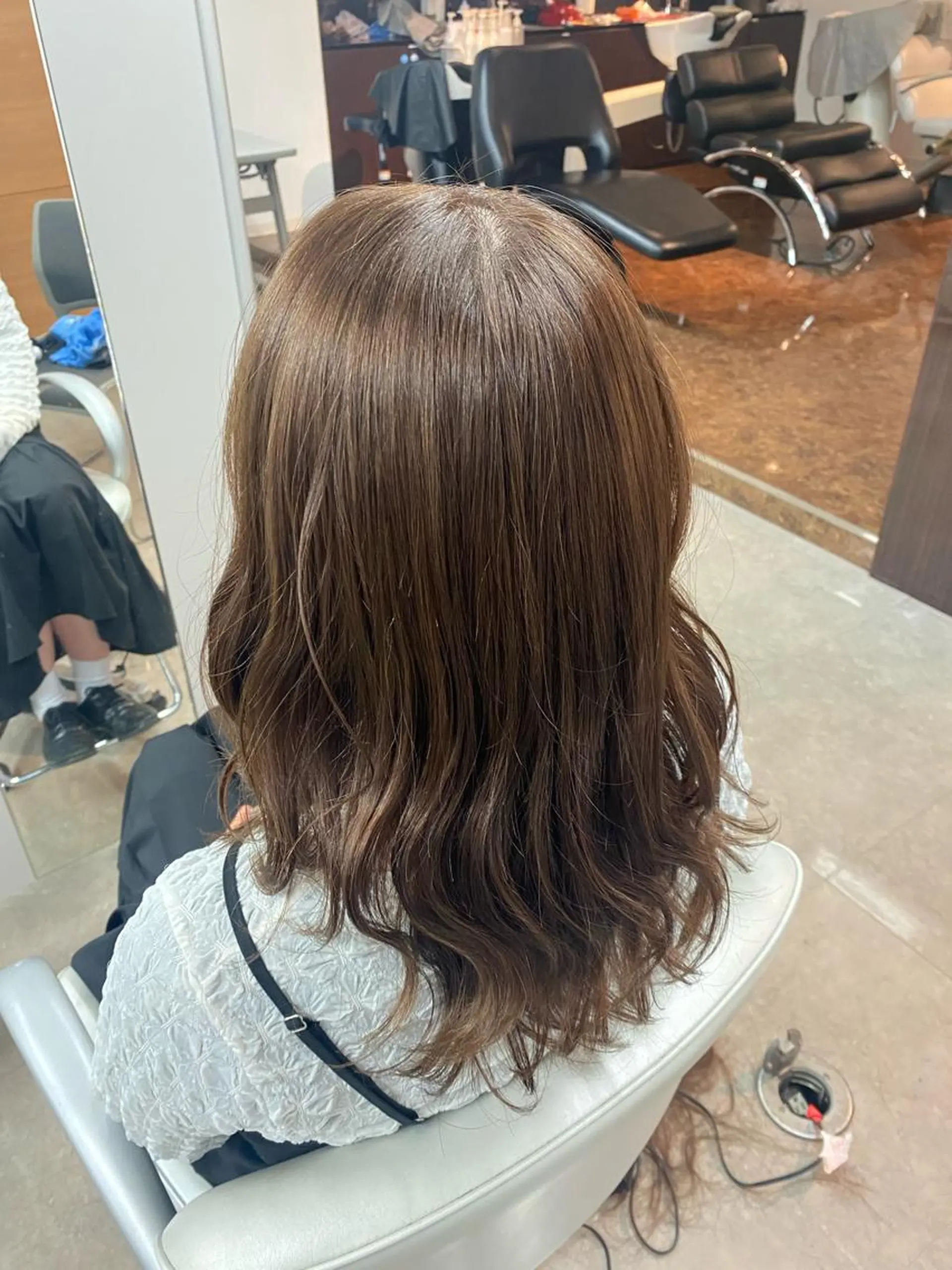 ミディアム カット ヘアカラー トリートメント mio/⭐︎ ブリーチ指名No.1のヘアスタイル